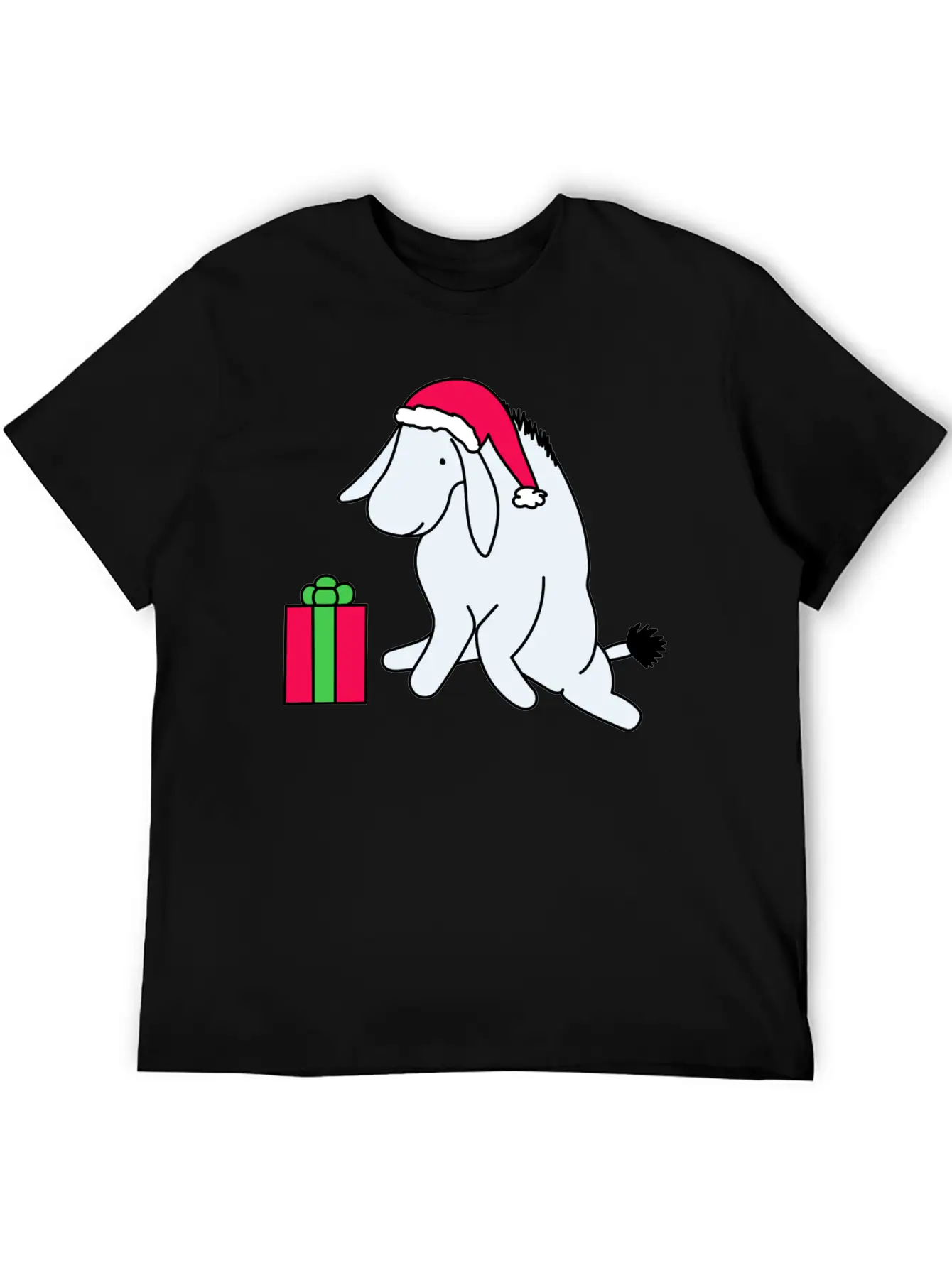 Holiday Sad Donkey Comfortable Minimalist Graphic Tee – Summer Style Essential