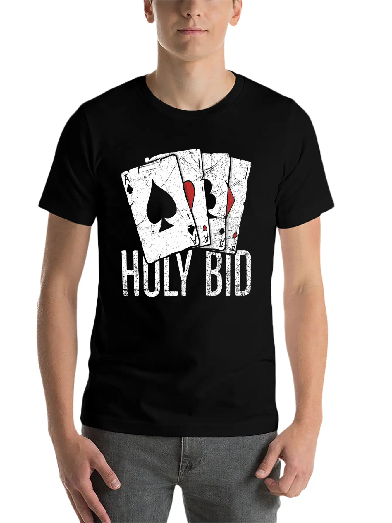 Holy Bid Design For A Bridge Master Comfortable Minimalist Graphic Tee – Summer Style Essential