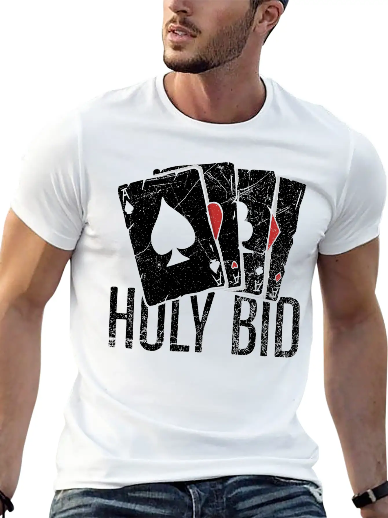 Holy Bid Design For A Bridge Master Comfortable Minimalist Graphic Tee – Summer Style Essential