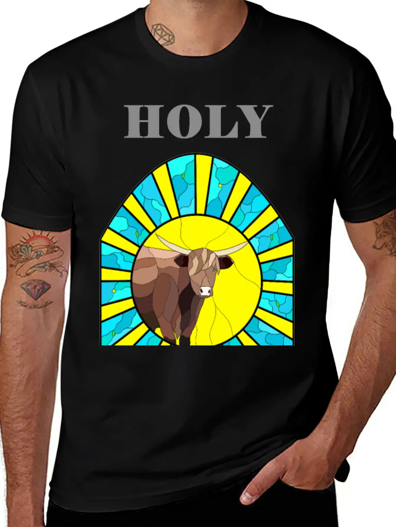 Holy Cow Timeless Short Sleeve Tee – Comfy And Minimalist Design