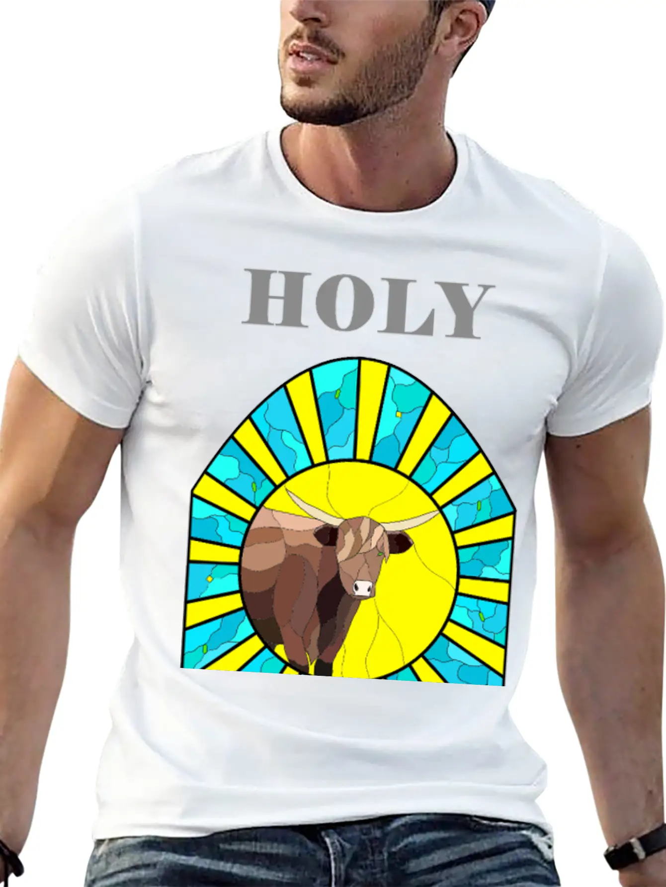 Holy Cow Timeless Short Sleeve Tee – Comfy And Minimalist Design