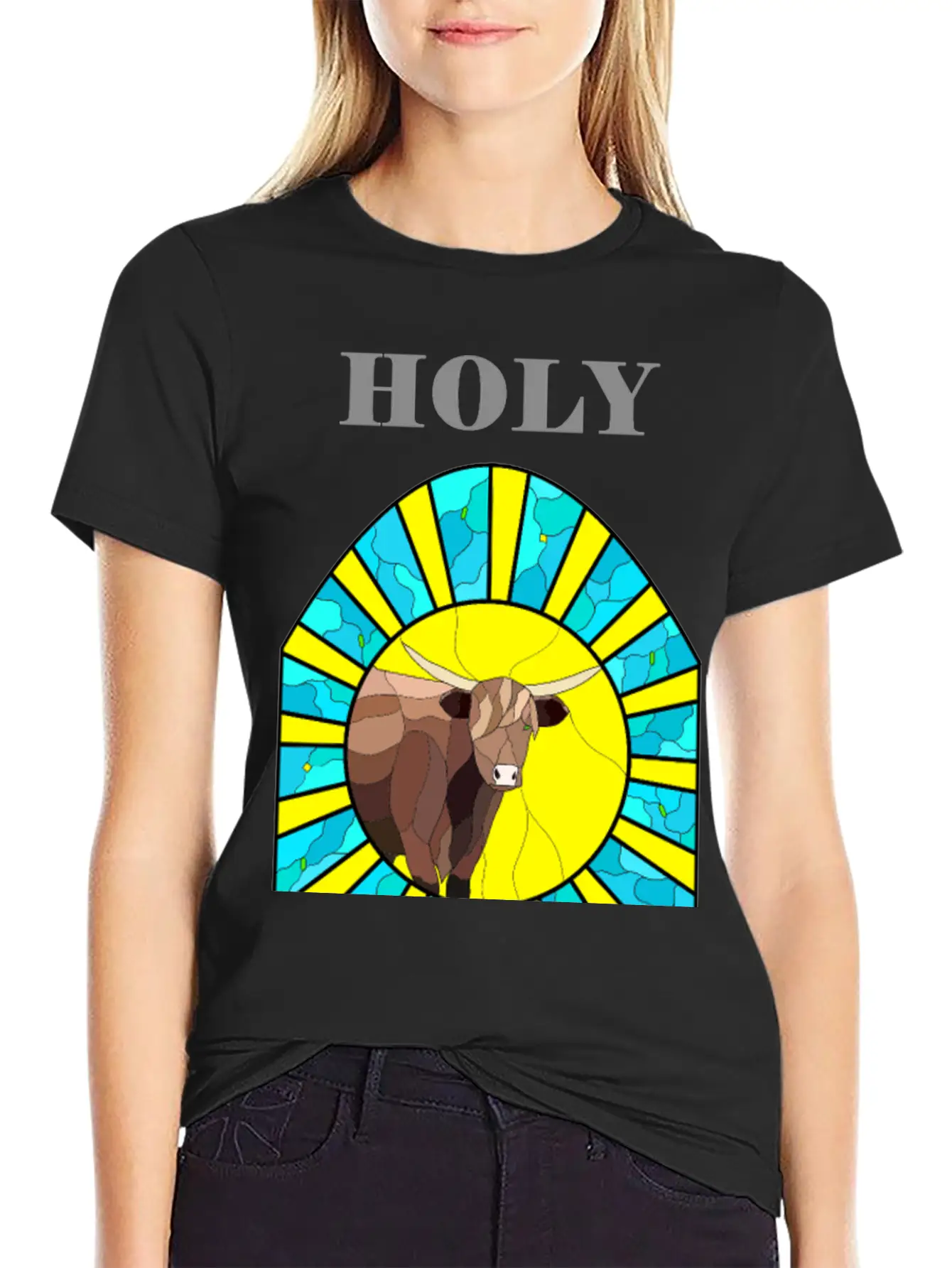 Holy Cow Timeless Short Sleeve Tee – Comfy And Minimalist Design