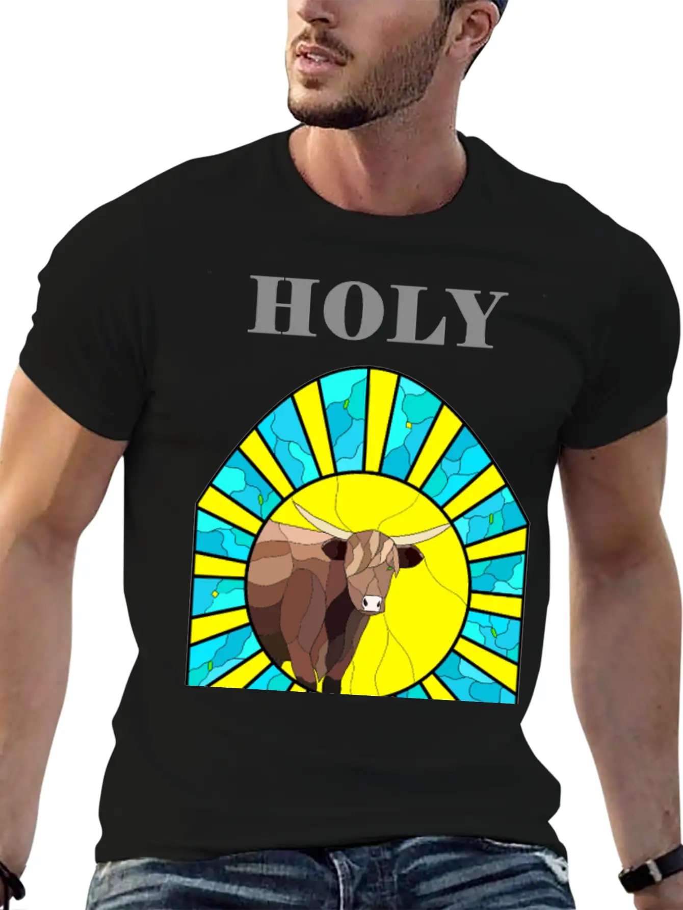Holy Cow Timeless Short Sleeve Tee – Comfy And Minimalist Design