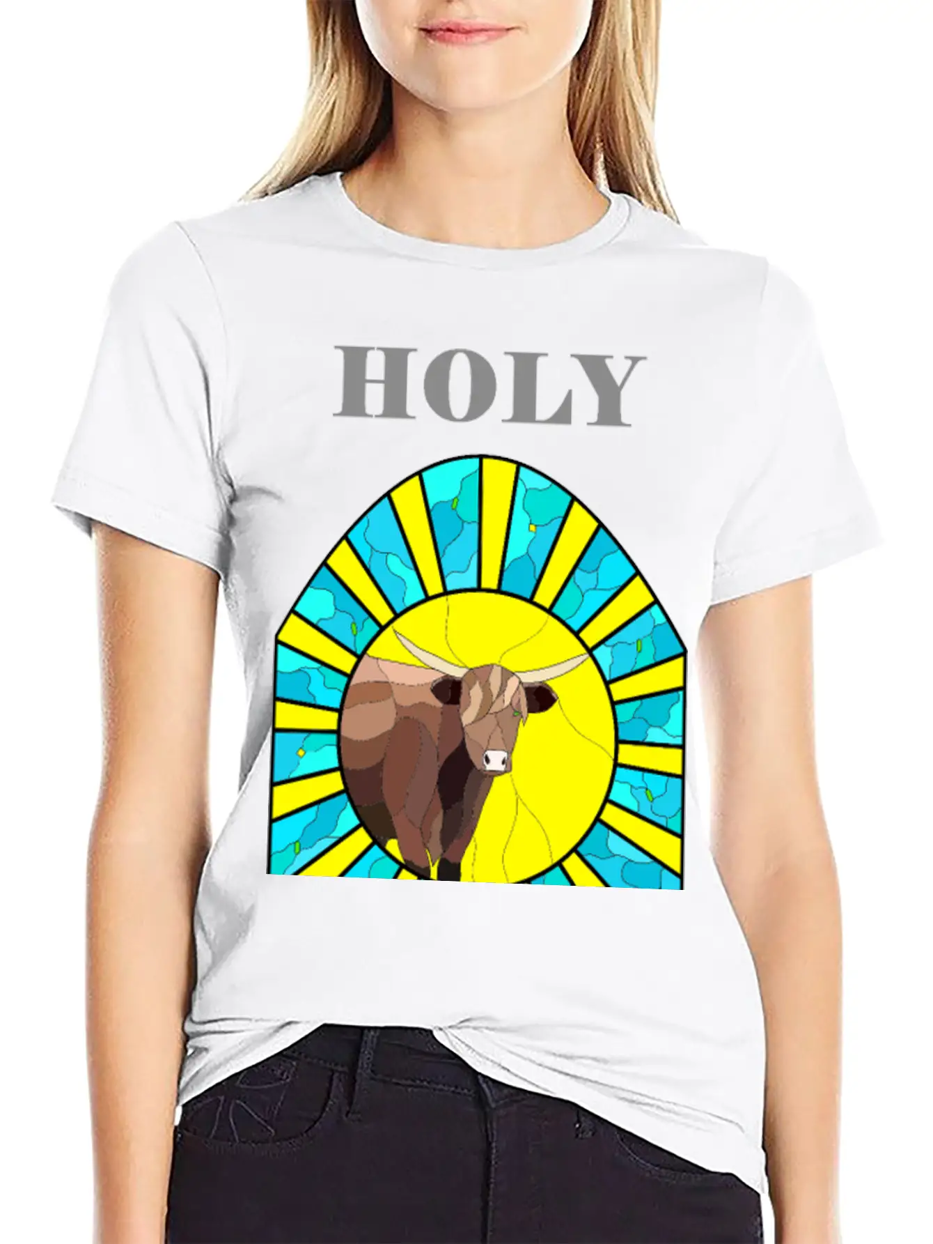 Holy Cow Timeless Short Sleeve Tee – Comfy And Minimalist Design