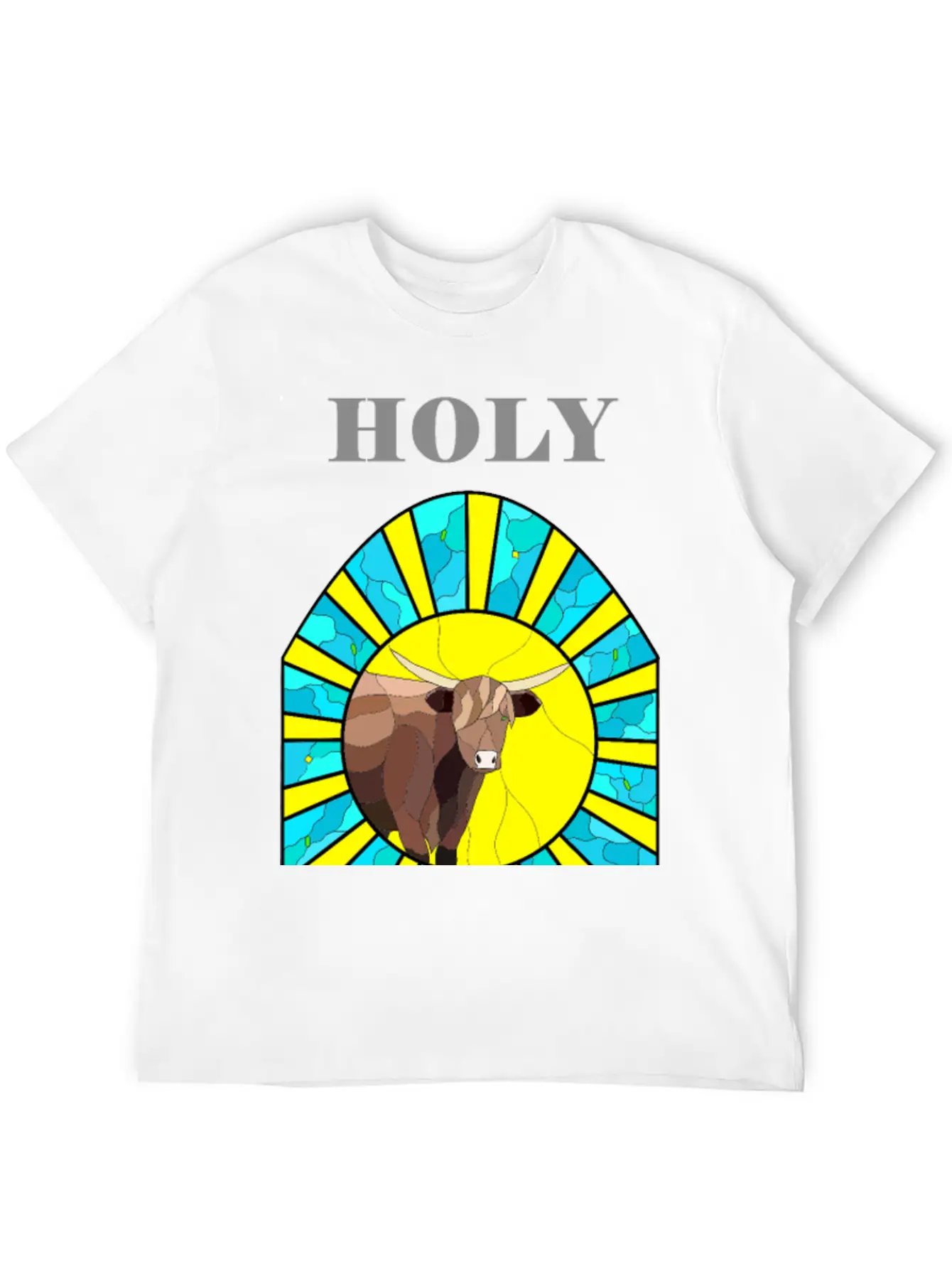 Holy Cow Timeless Short Sleeve Tee – Comfy And Minimalist Design