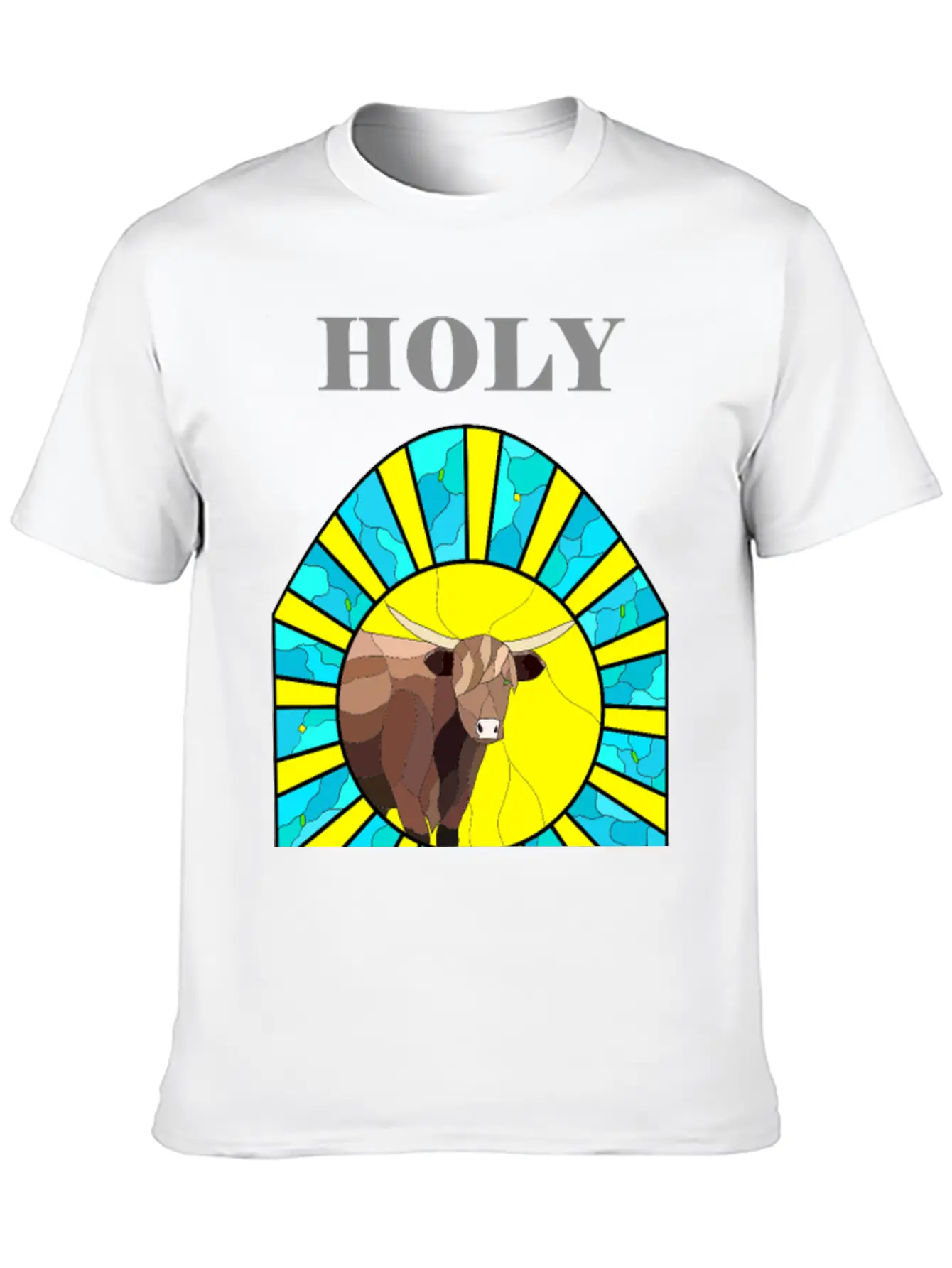 Holy Cow Timeless Short Sleeve Tee – Comfy And Minimalist Design