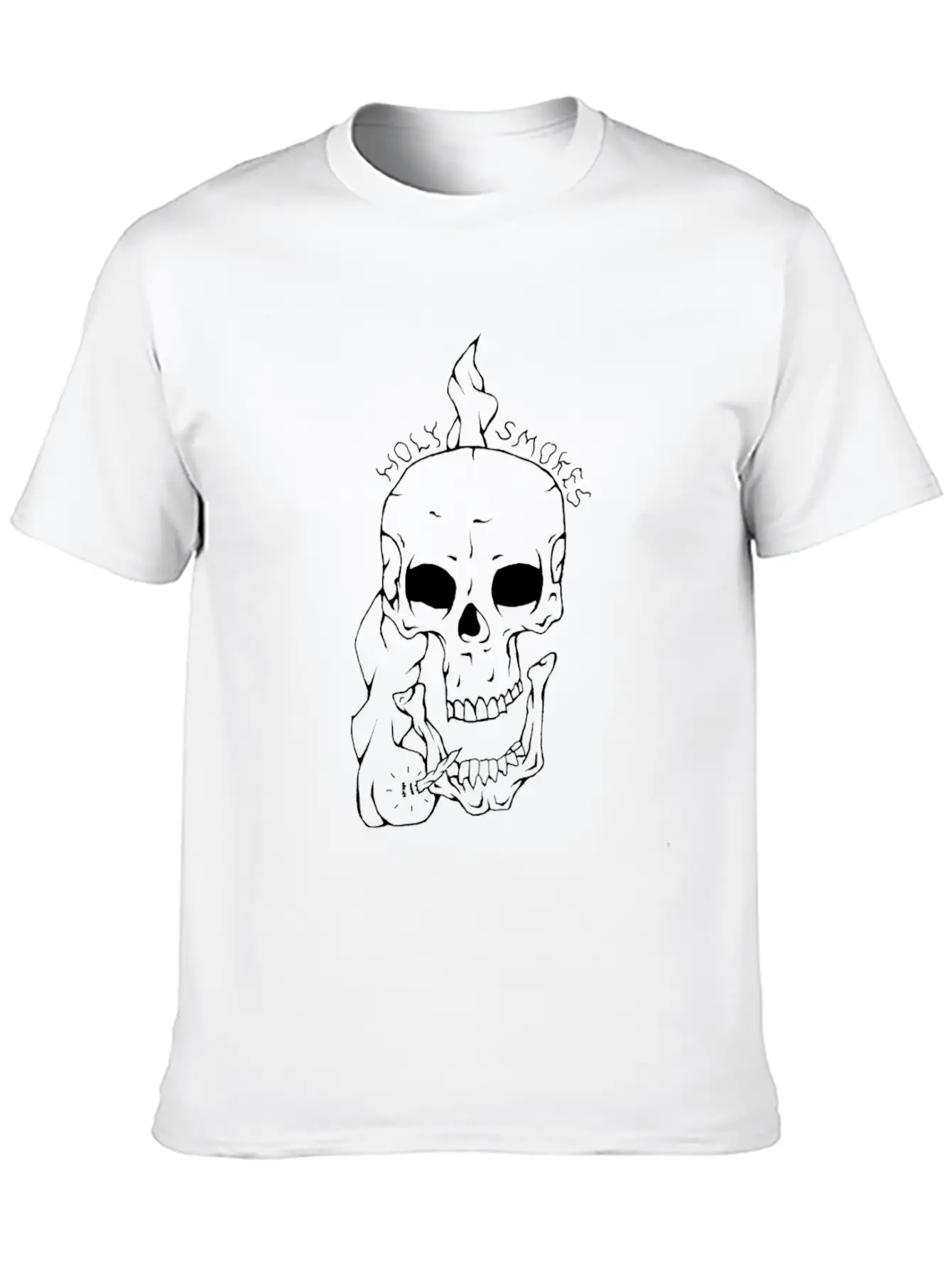 Holy Smokes Essential Unisex Summer Tee – Soft Cotton Casual Fit