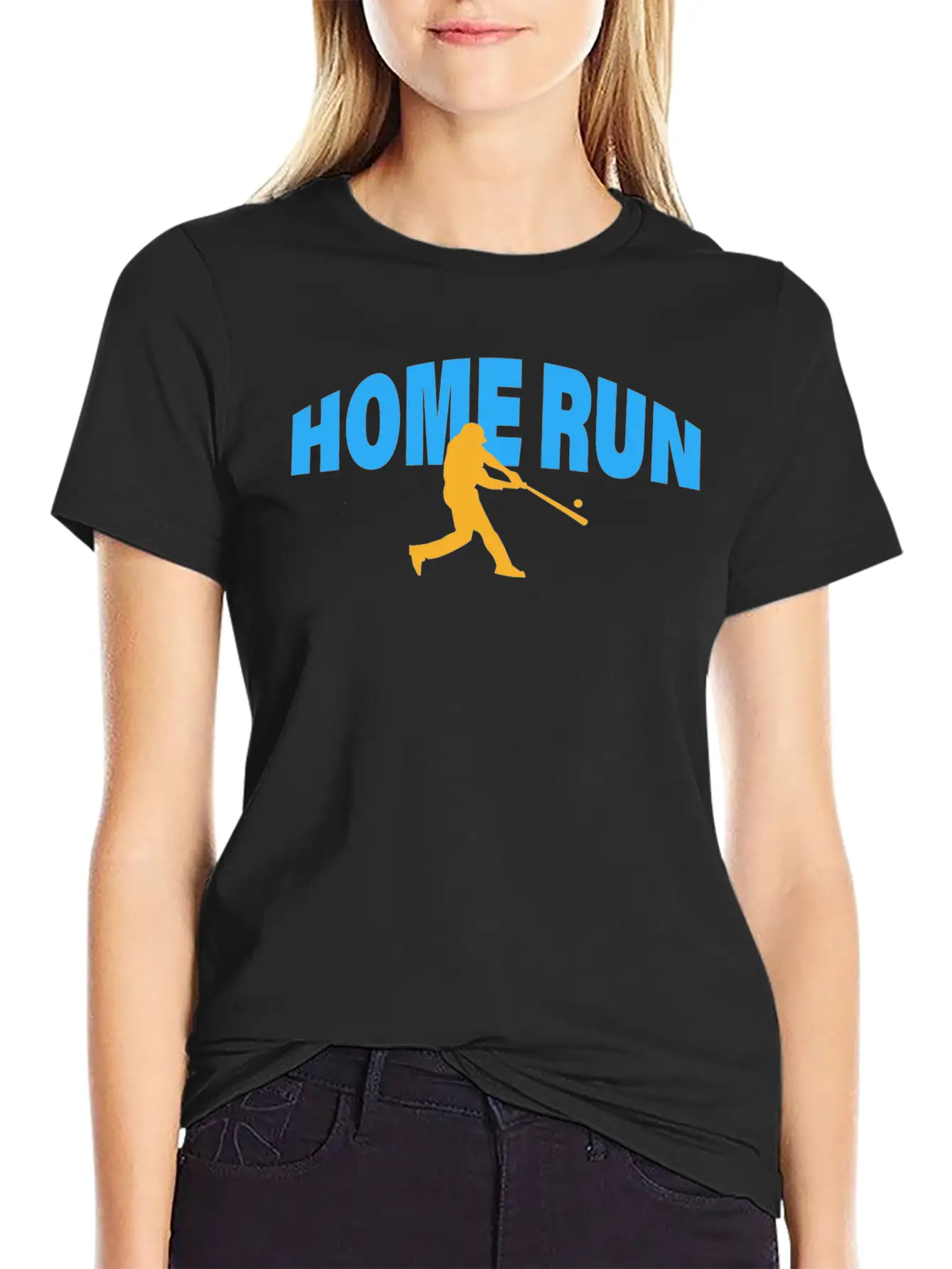HOME RUN Stylish Everyday T-Shirt – Unisex Basic Cotton Tee