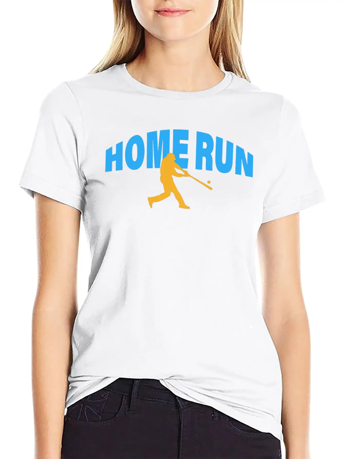 HOME RUN Stylish Everyday T-Shirt – Unisex Basic Cotton Tee