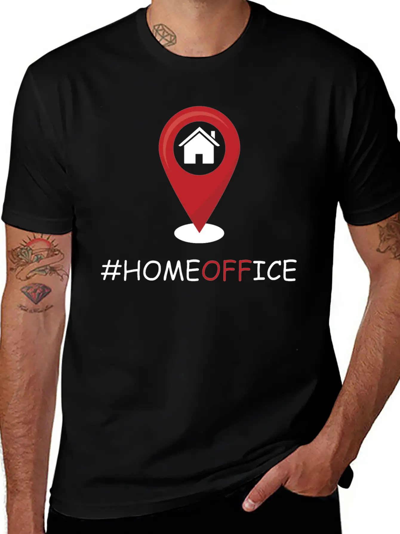 Homeoffice Corona Outfit Quarantine Stylish Everyday T-Shirt – Unisex Basic Cotton Tee