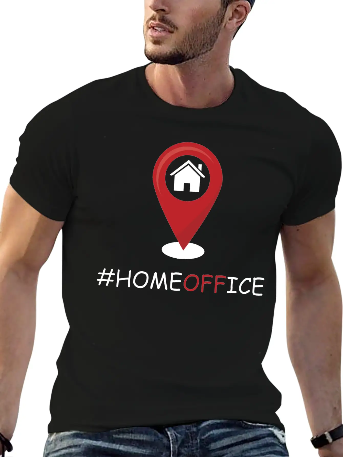 Homeoffice Corona Outfit Quarantine Stylish Everyday T-Shirt – Unisex Basic Cotton Tee