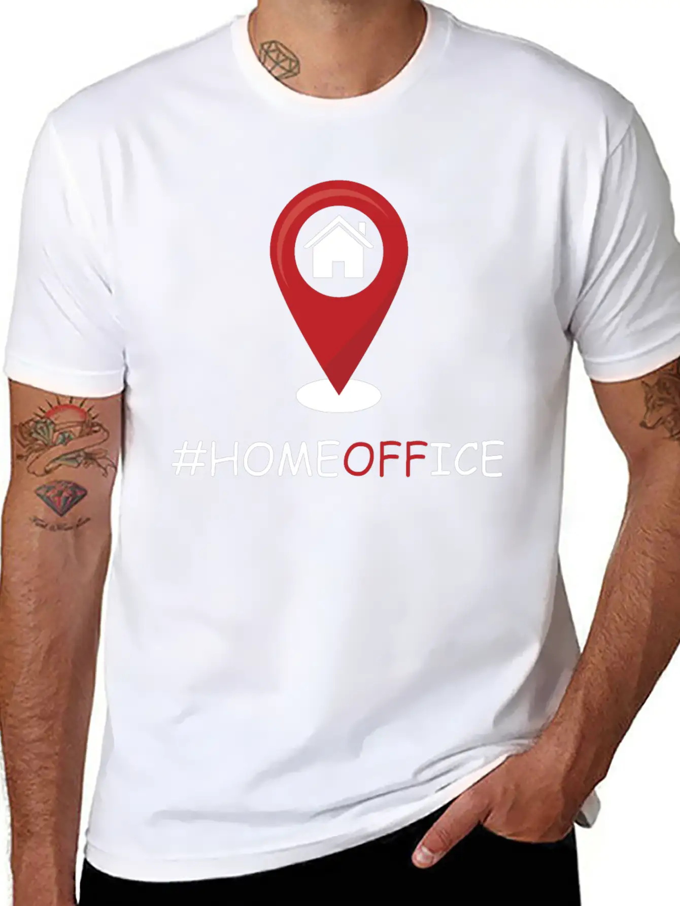 Homeoffice Corona Outfit Quarantine Stylish Everyday T-Shirt – Unisex Basic Cotton Tee