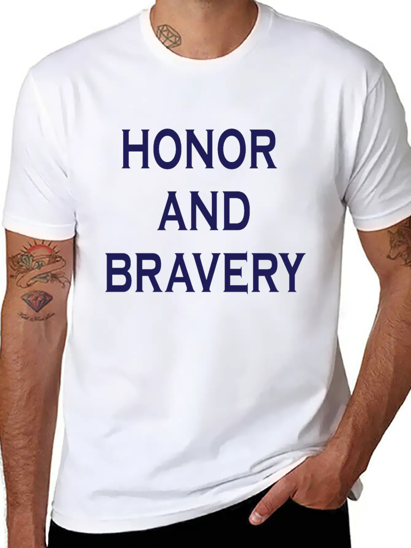 Honor And Bravery Essential Unisex Summer Tee – Soft Cotton Casual Fit