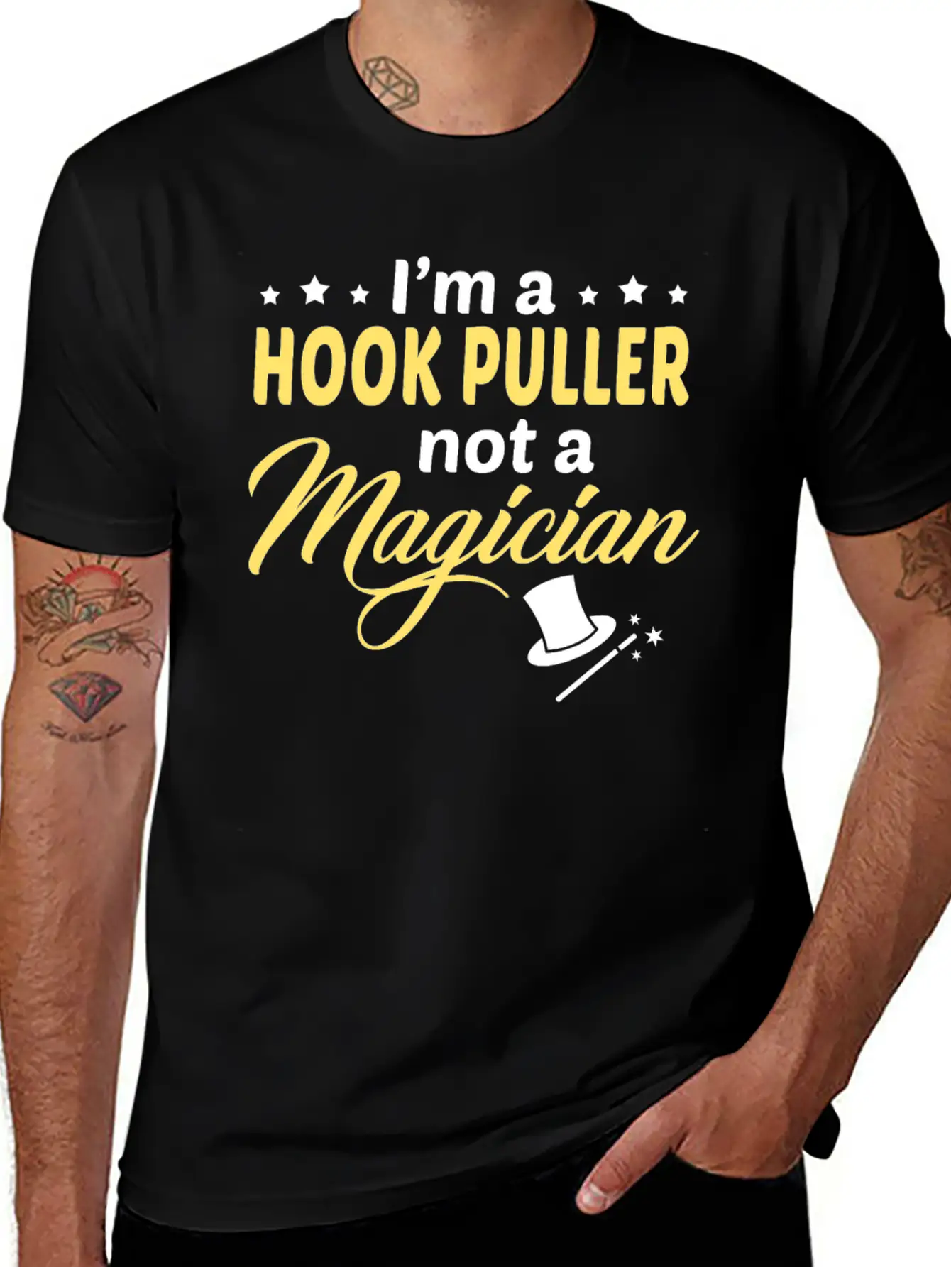 Hook Puller Basic Graphic T-Shirt – Daily Comfort In Soft Cotton