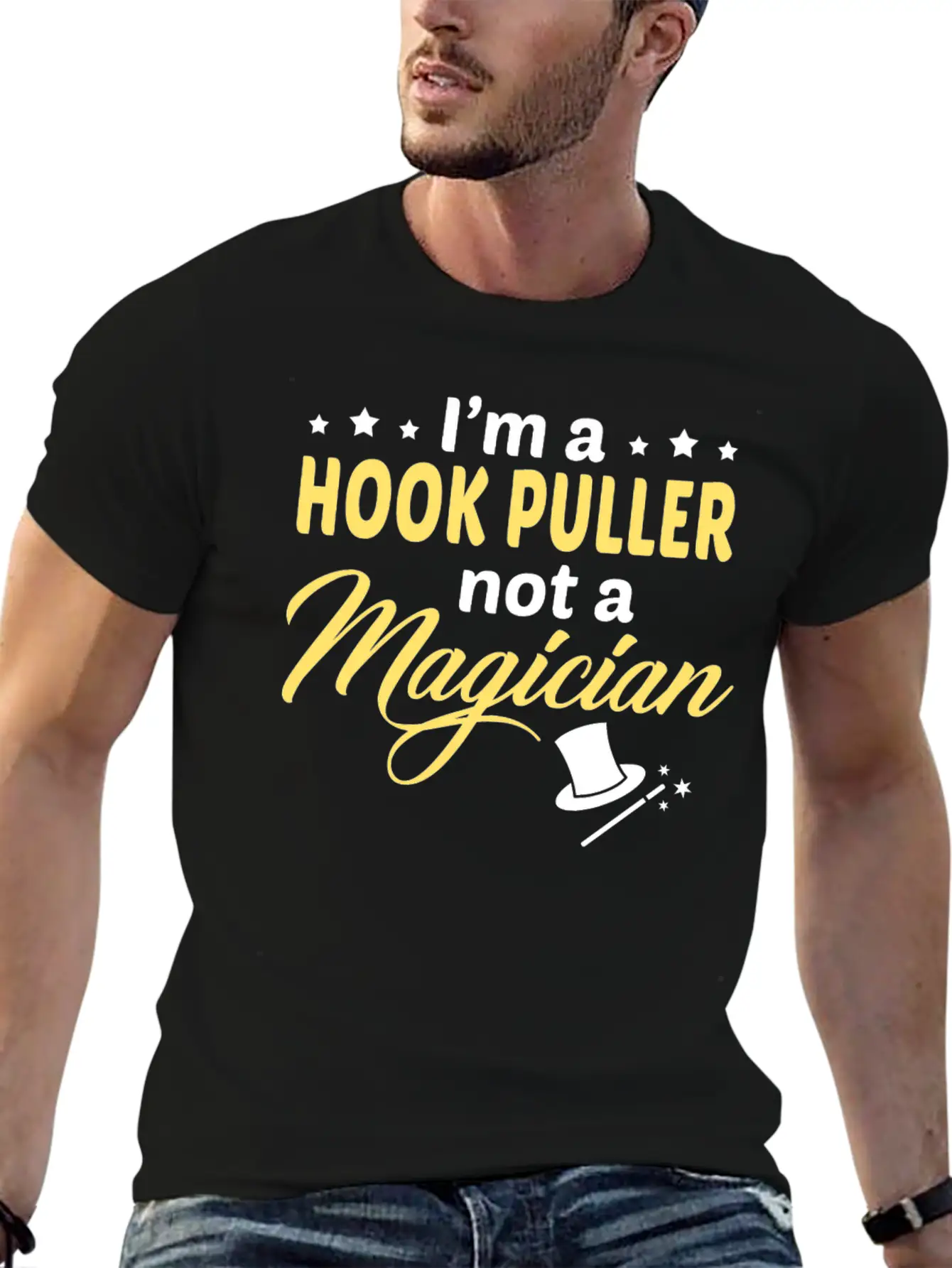 Hook Puller Basic Graphic T-Shirt – Daily Comfort In Soft Cotton