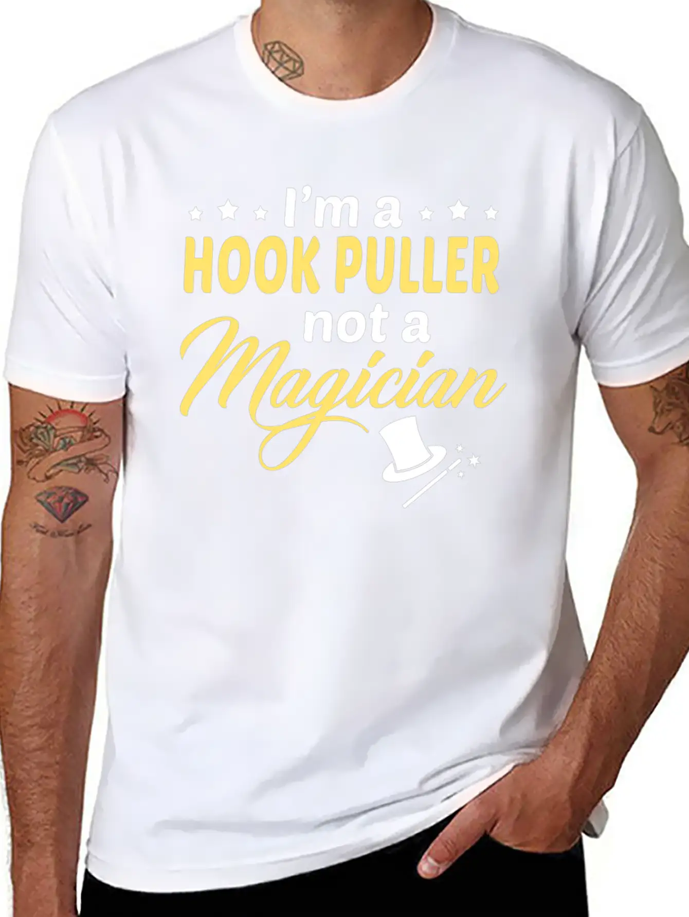 Hook Puller Basic Graphic T-Shirt – Daily Comfort In Soft Cotton
