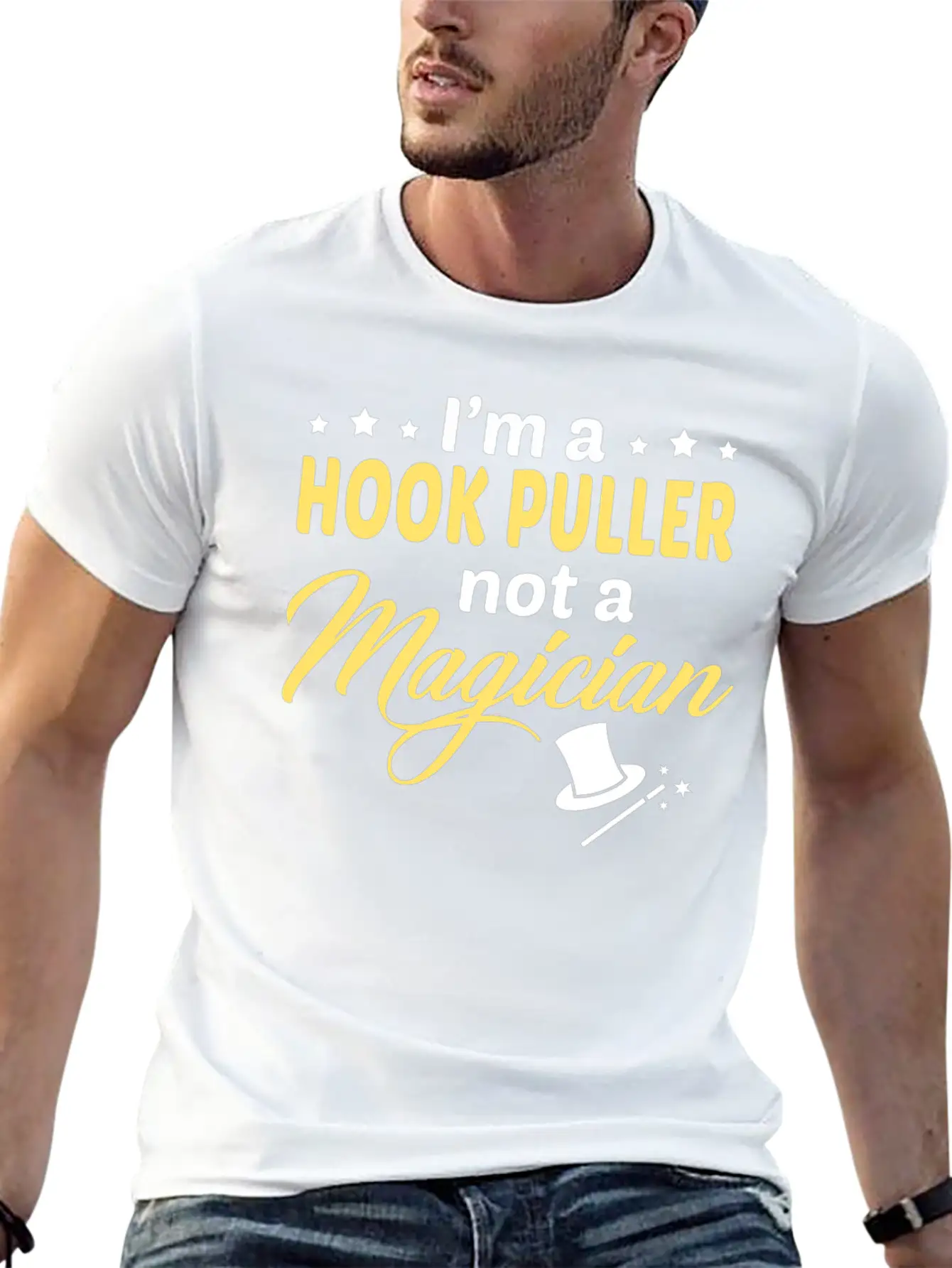 Hook Puller Basic Graphic T-Shirt – Daily Comfort In Soft Cotton