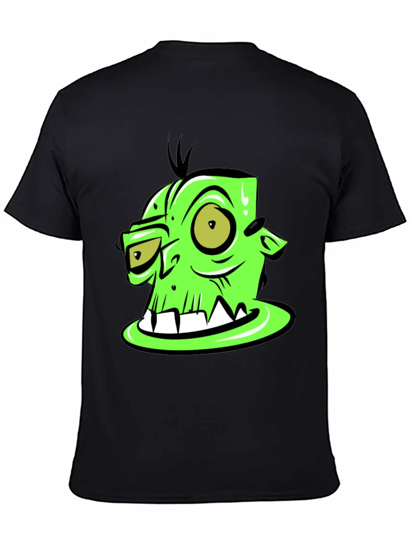 Horror Drawing Comfortable Minimalist Graphic Tee – Summer Style Essential