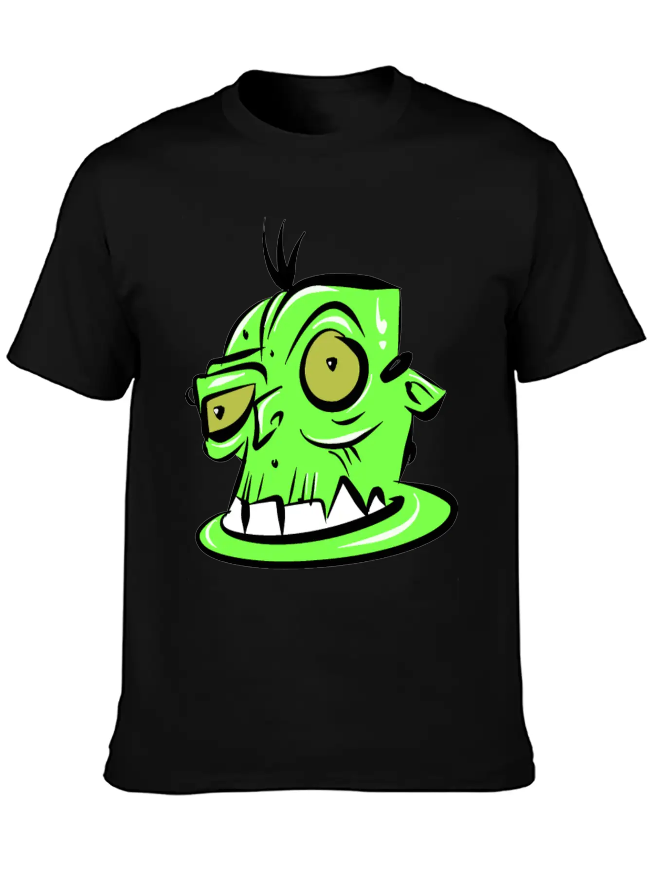 Horror Drawing Comfortable Minimalist Graphic Tee – Summer Style Essential