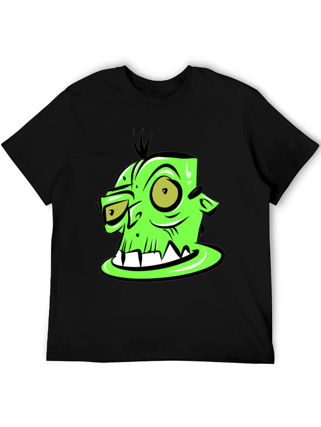 Horror Drawing Comfortable Minimalist Graphic Tee – Summer Style Essential