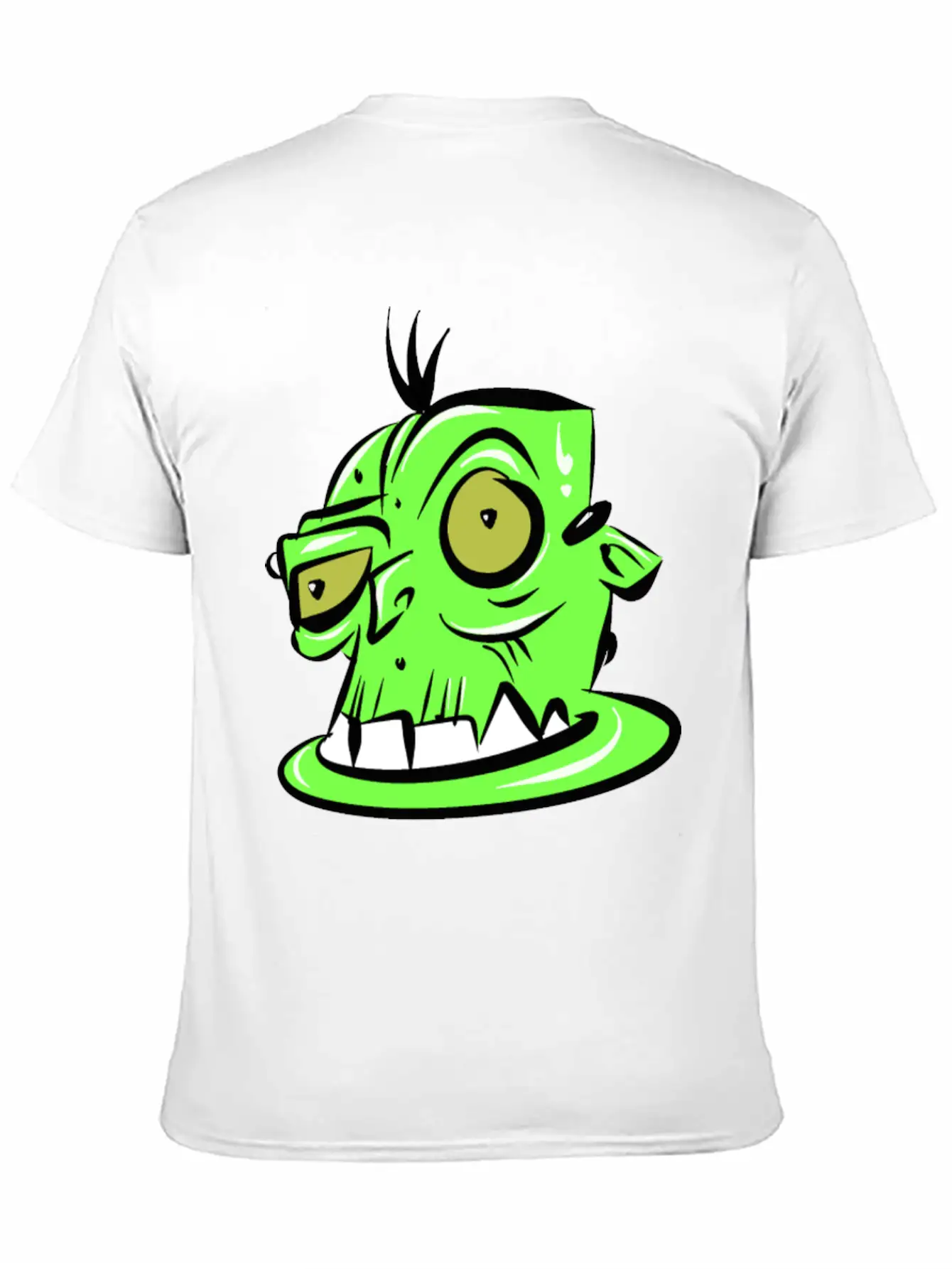 Horror Drawing Comfortable Minimalist Graphic Tee – Summer Style Essential