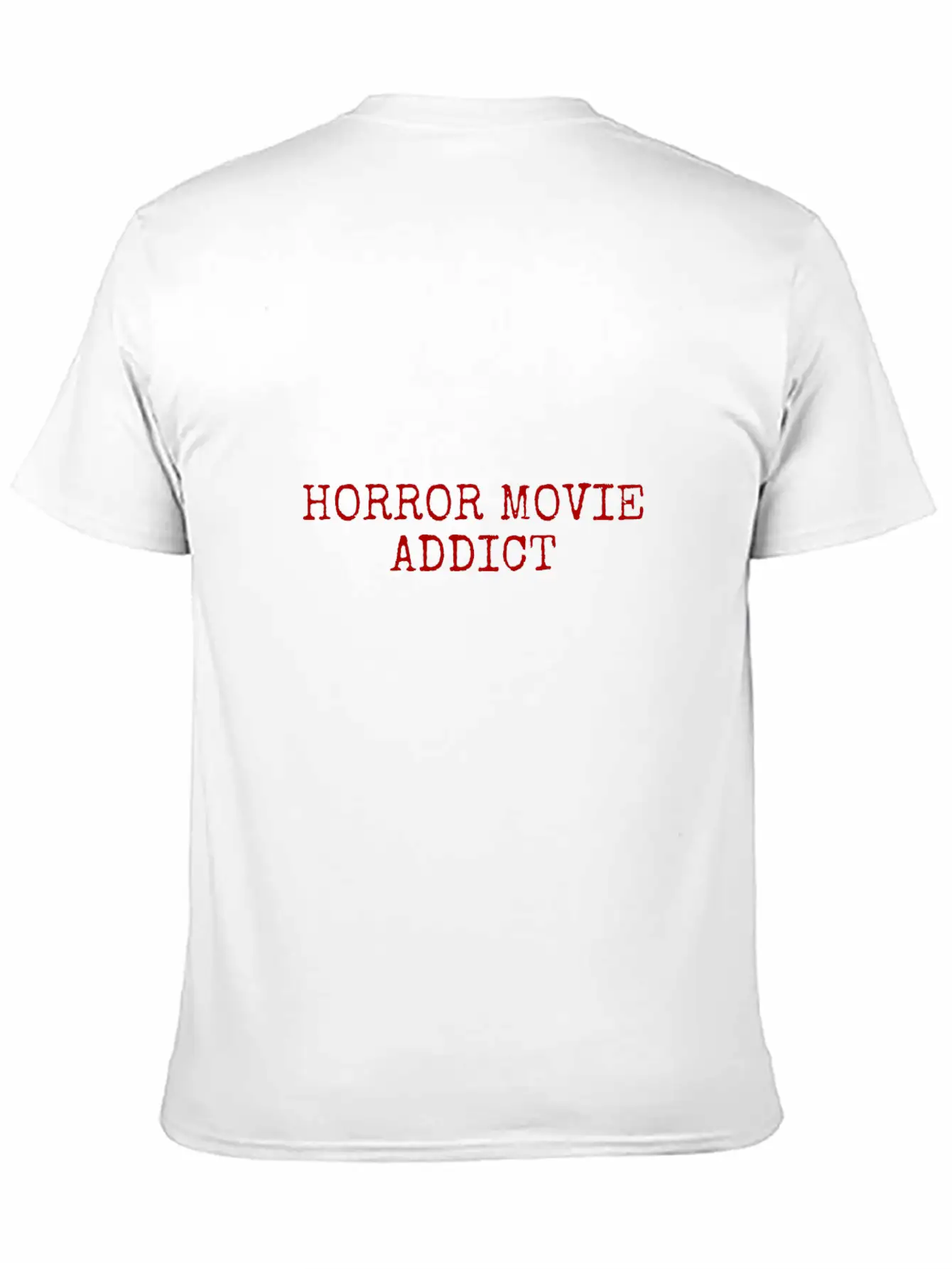 Horror Movie Addict Stylish Everyday T-Shirt – Unisex Basic Cotton Tee