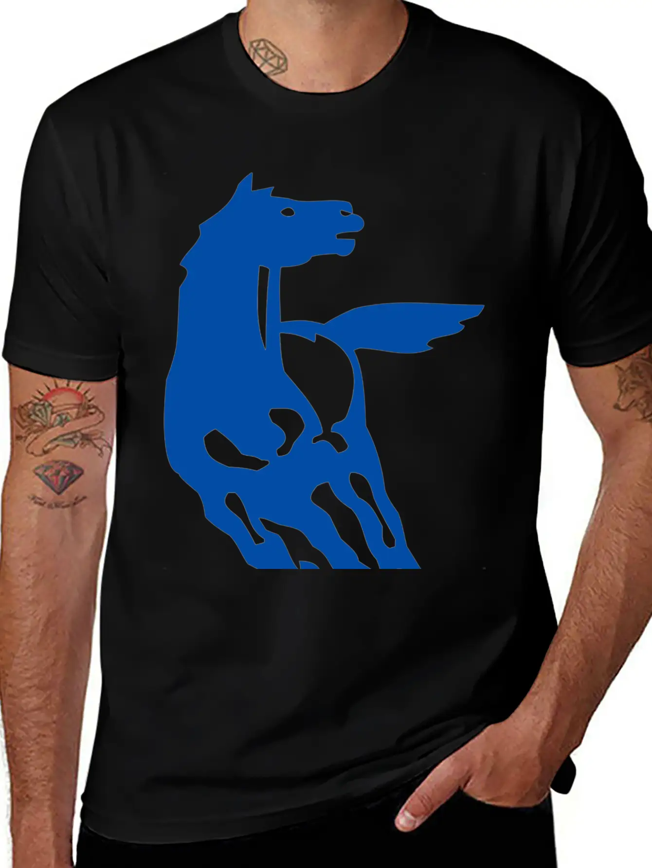 Horse Essential Unisex Summer Tee – Soft Cotton Casual Fit