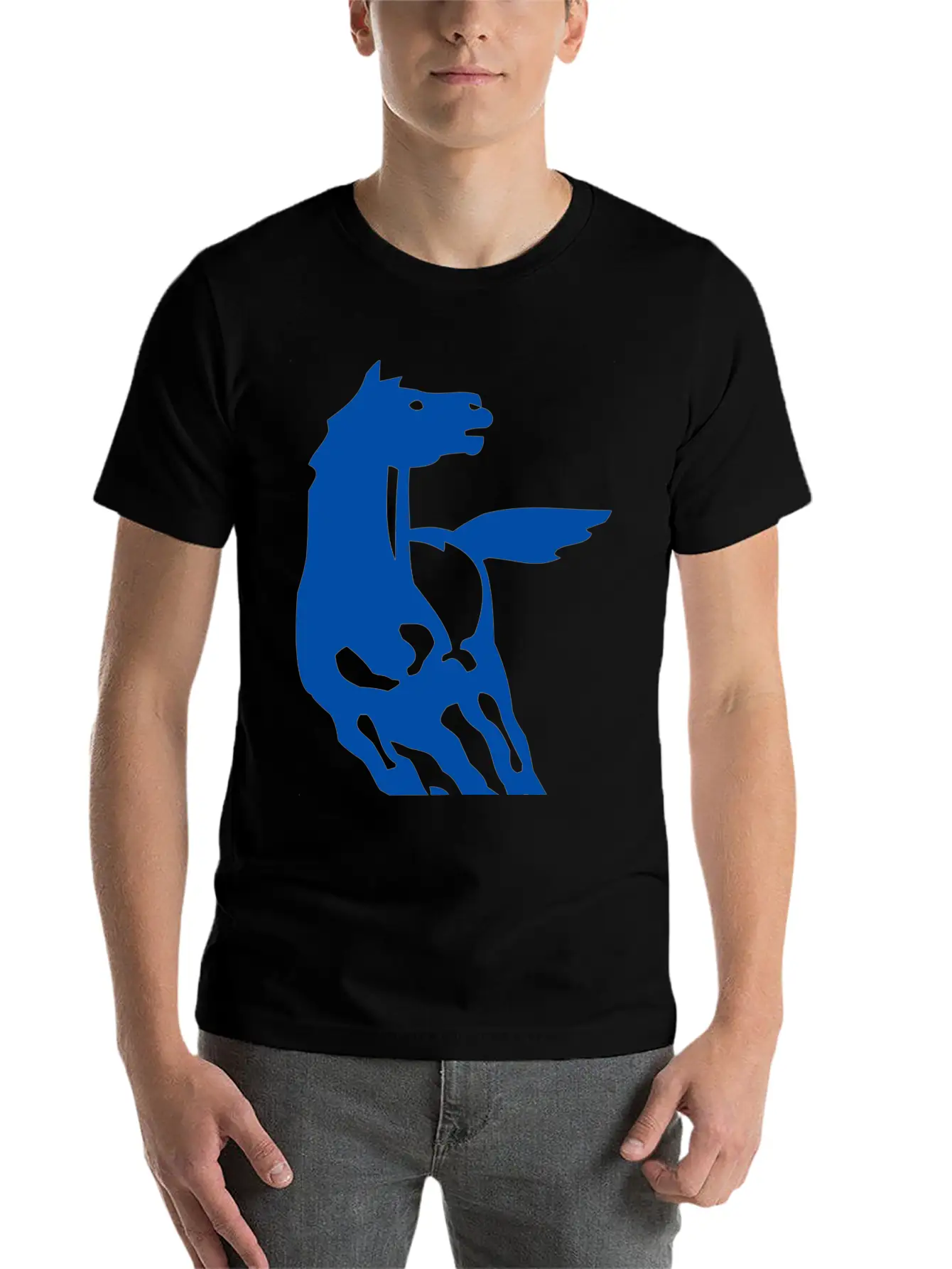 Horse Essential Unisex Summer Tee – Soft Cotton Casual Fit