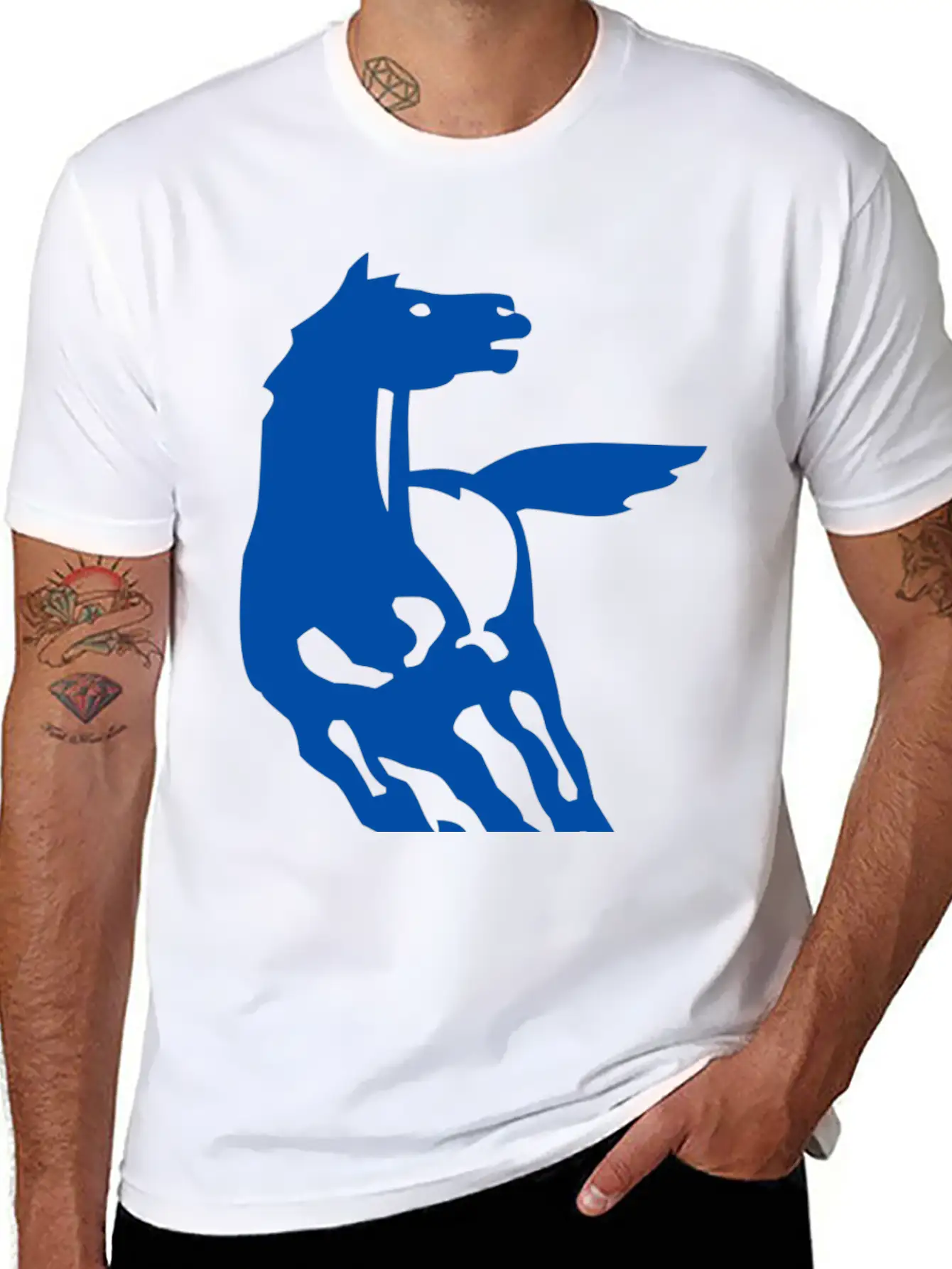 Horse Essential Unisex Summer Tee – Soft Cotton Casual Fit