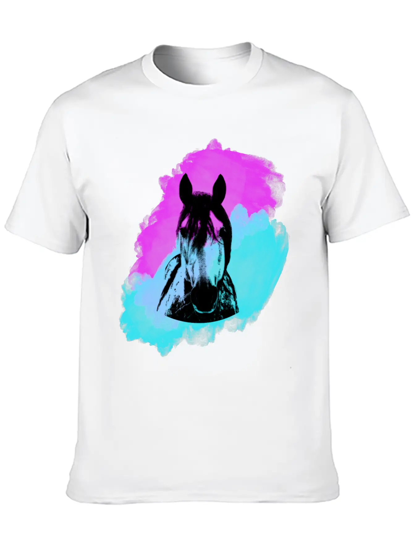 Horse Girls Riding Comfortable Minimalist Graphic Tee – Summer Style Essential