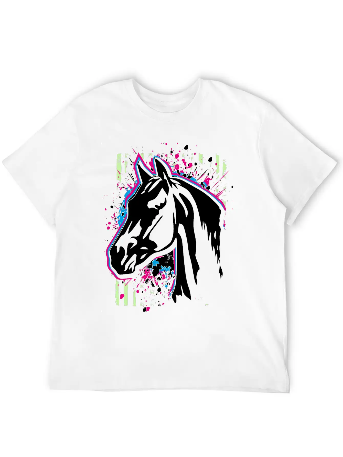 Horse Head | Horseriding | Horse Riding Unisex Casual T-Shirt – Clean Design For Daily Comfort