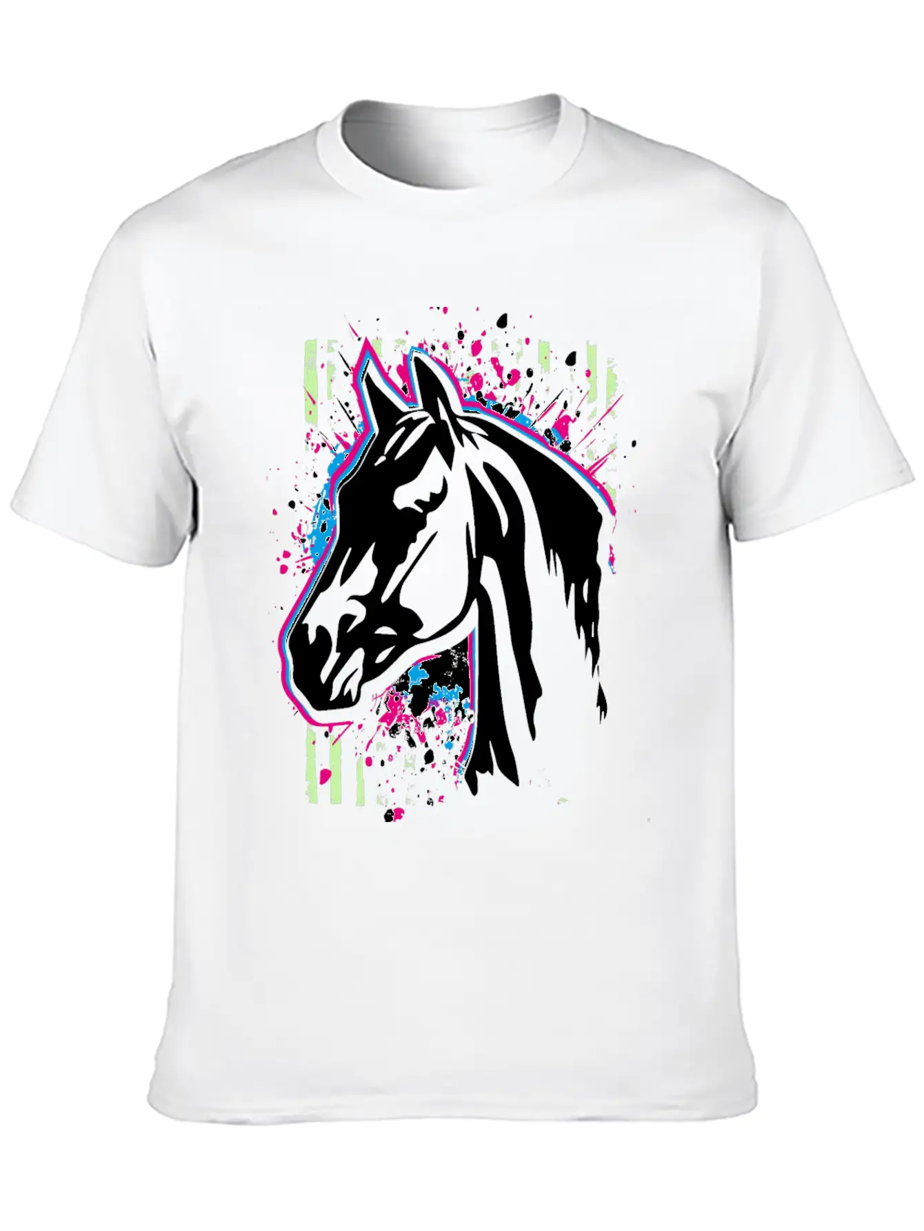 Horse Head | Horseriding | Horse Riding Unisex Casual T-Shirt – Clean Design For Daily Comfort