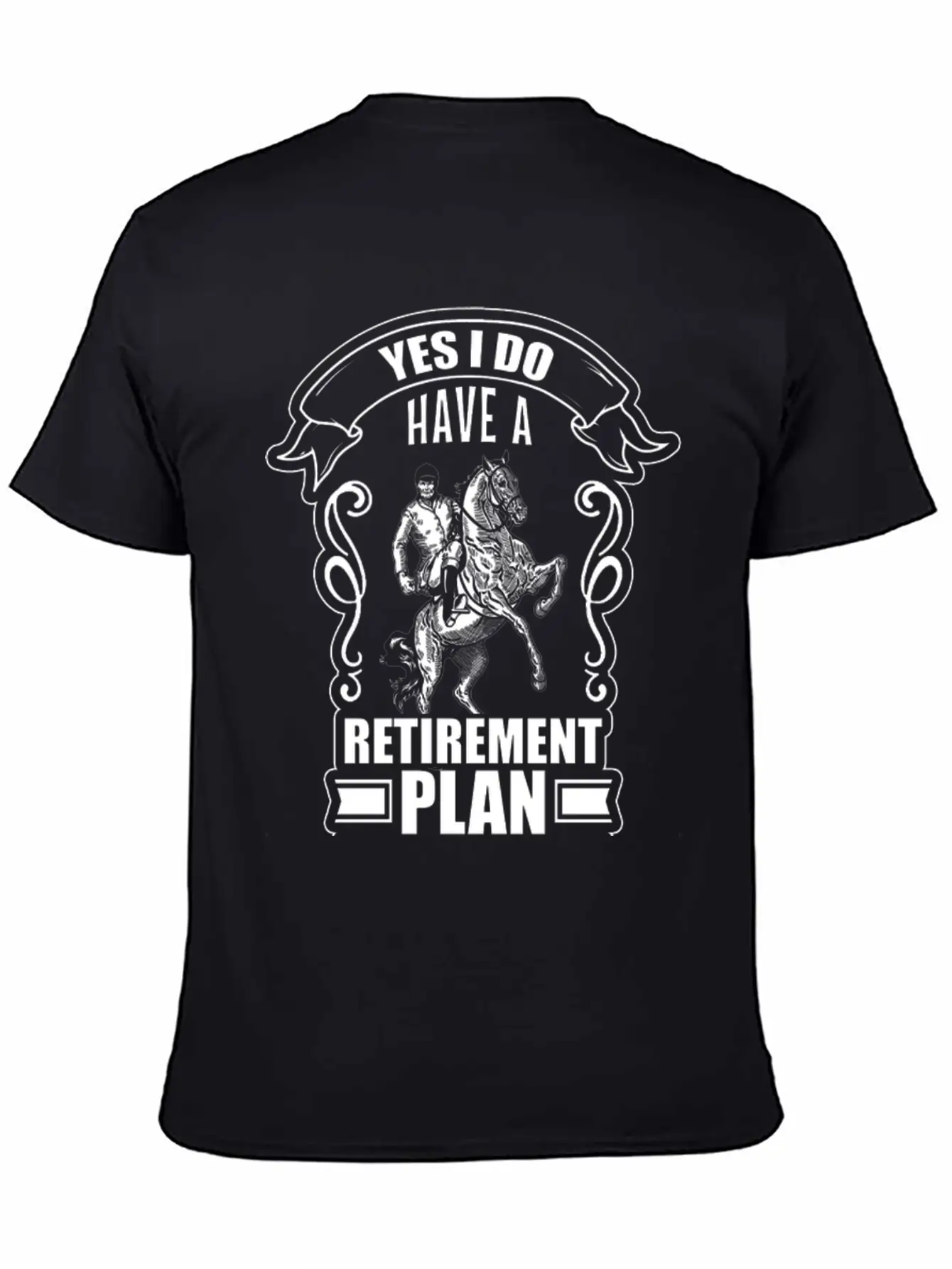 Horse Horse Girl Unisex Short Sleeve Soft Cotton T-Shirt – Casual Everyday Wear