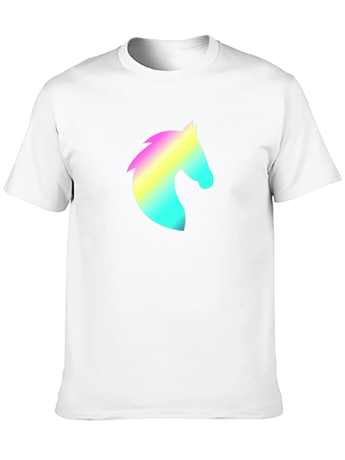 Horse, Horse Head, Horses, Riding, Riding Essential Unisex Summer Tee – Soft Cotton Casual Fit