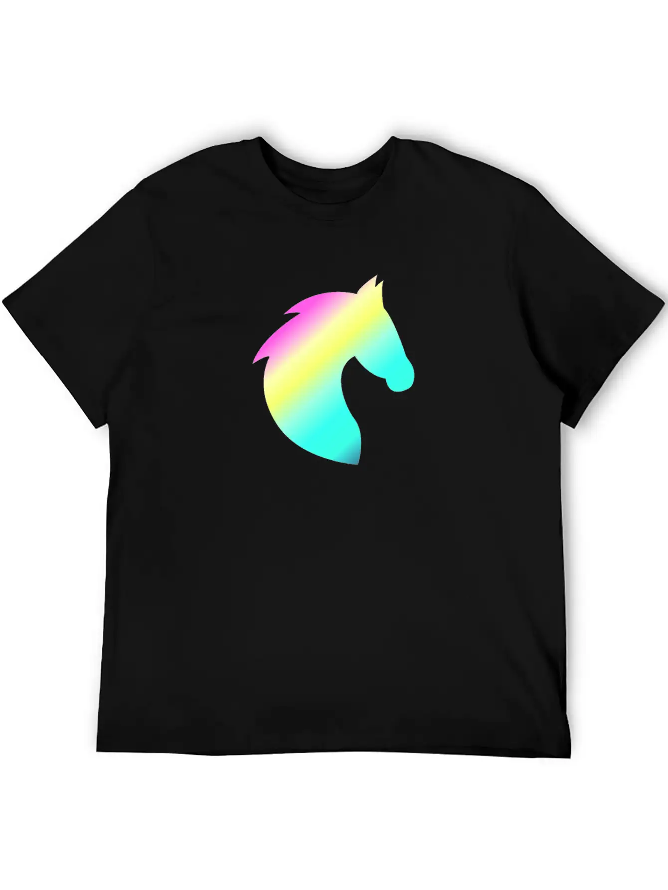 Horse, Horse Head, Horses, Riding, Riding Essential Unisex Summer Tee – Soft Cotton Casual Fit
