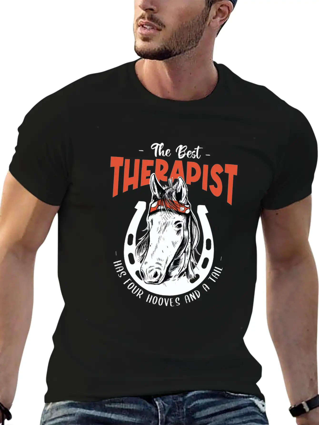 Horse Horses Saying Riding, Horse Shirt Gift Unisex Short Sleeve Soft Cotton T-Shirt – Casual Everyday Wear