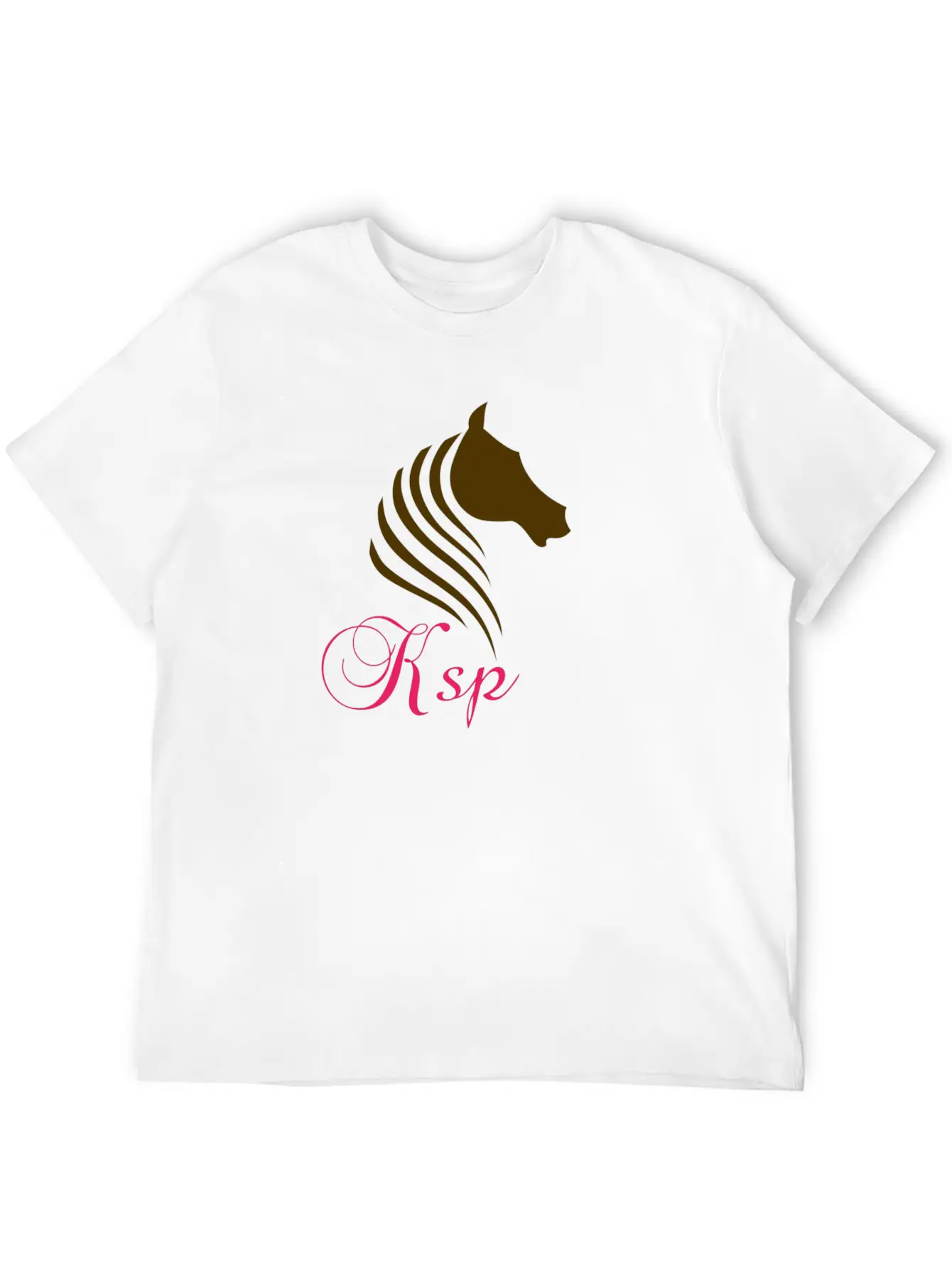 Horse Log Unisex Casual T-Shirt – Clean Design For Daily Comfort