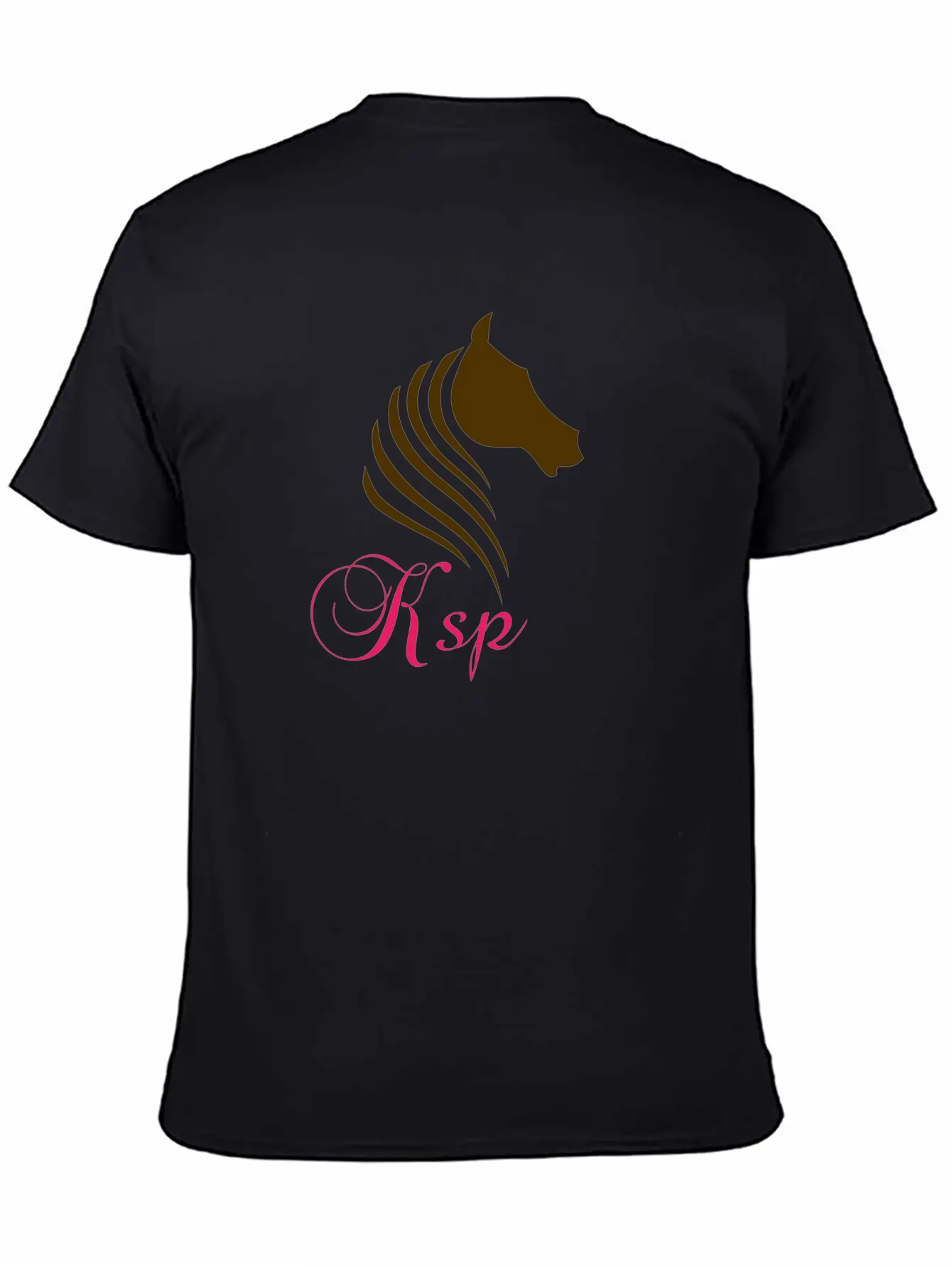 Horse Log Unisex Casual T-Shirt – Clean Design For Daily Comfort