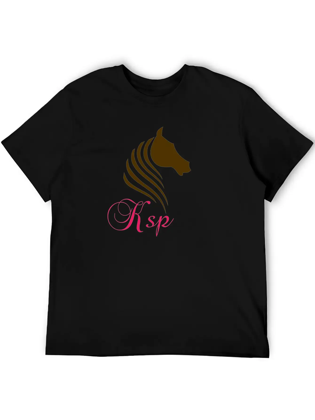 Horse Log Unisex Casual T-Shirt – Clean Design For Daily Comfort