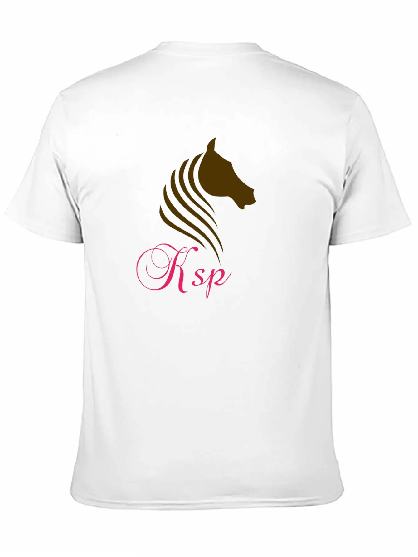 Horse Log Unisex Casual T-Shirt – Clean Design For Daily Comfort