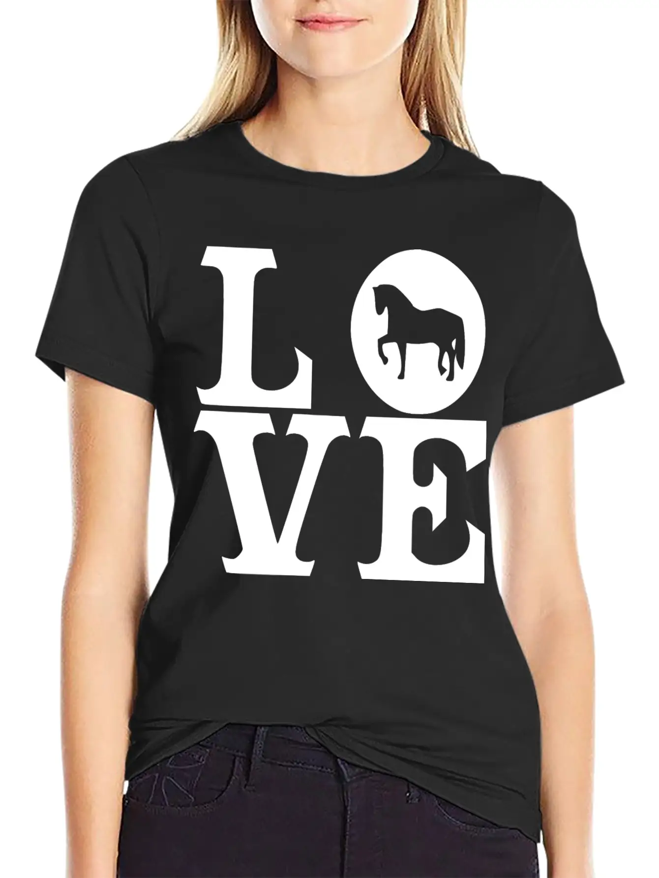 Horse Love 2 Timeless Short Sleeve Tee – Comfy And Minimalist Design