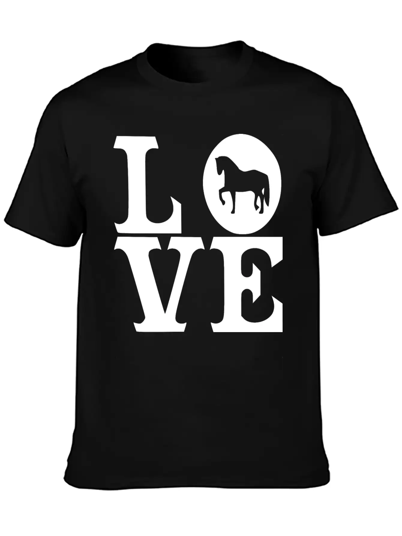 Horse Love 2 Timeless Short Sleeve Tee – Comfy And Minimalist Design