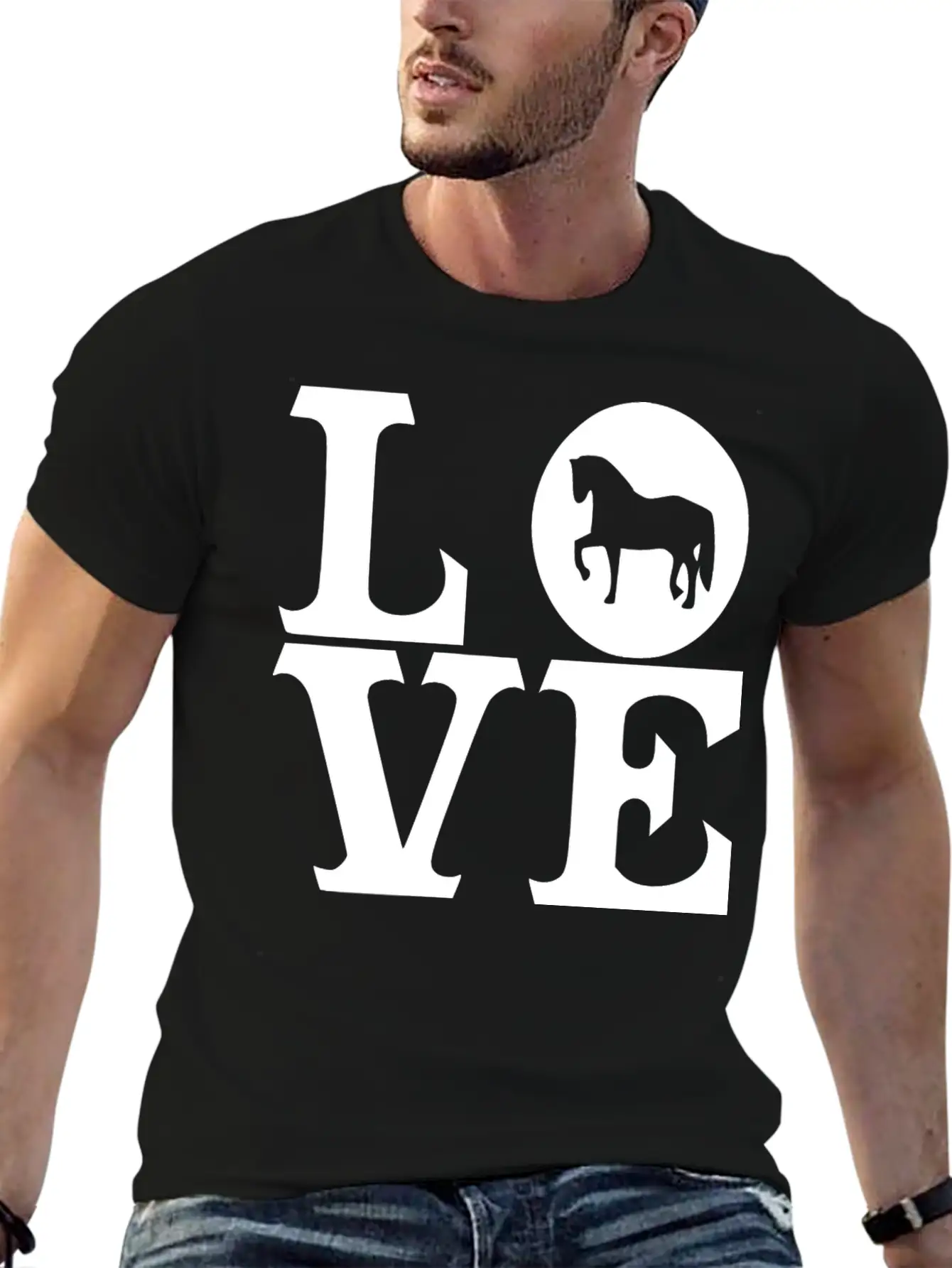 Horse Love 2 Timeless Short Sleeve Tee – Comfy And Minimalist Design