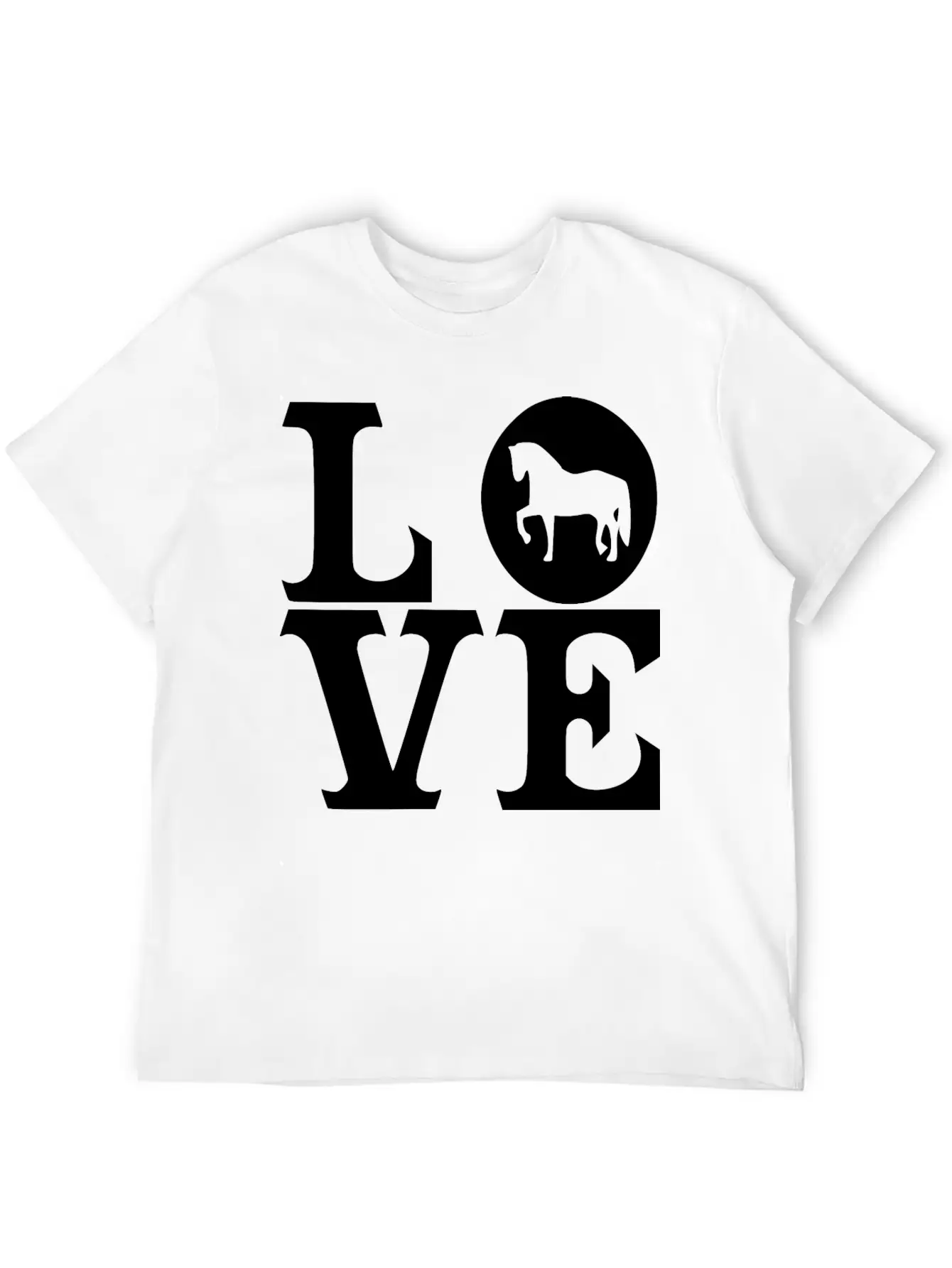 Horse Love 2 Timeless Short Sleeve Tee – Comfy And Minimalist Design