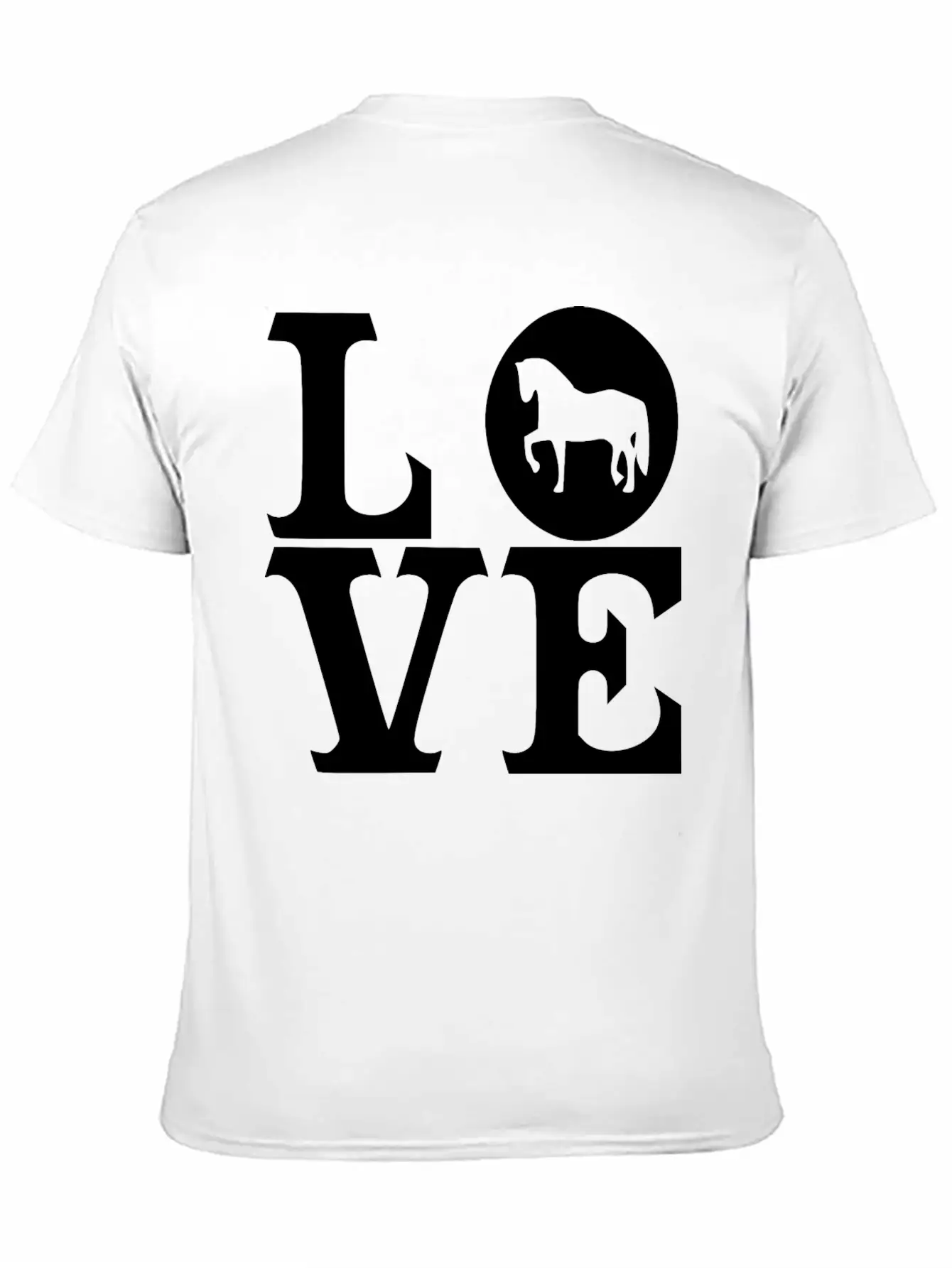 Horse Love 2 Timeless Short Sleeve Tee – Comfy And Minimalist Design