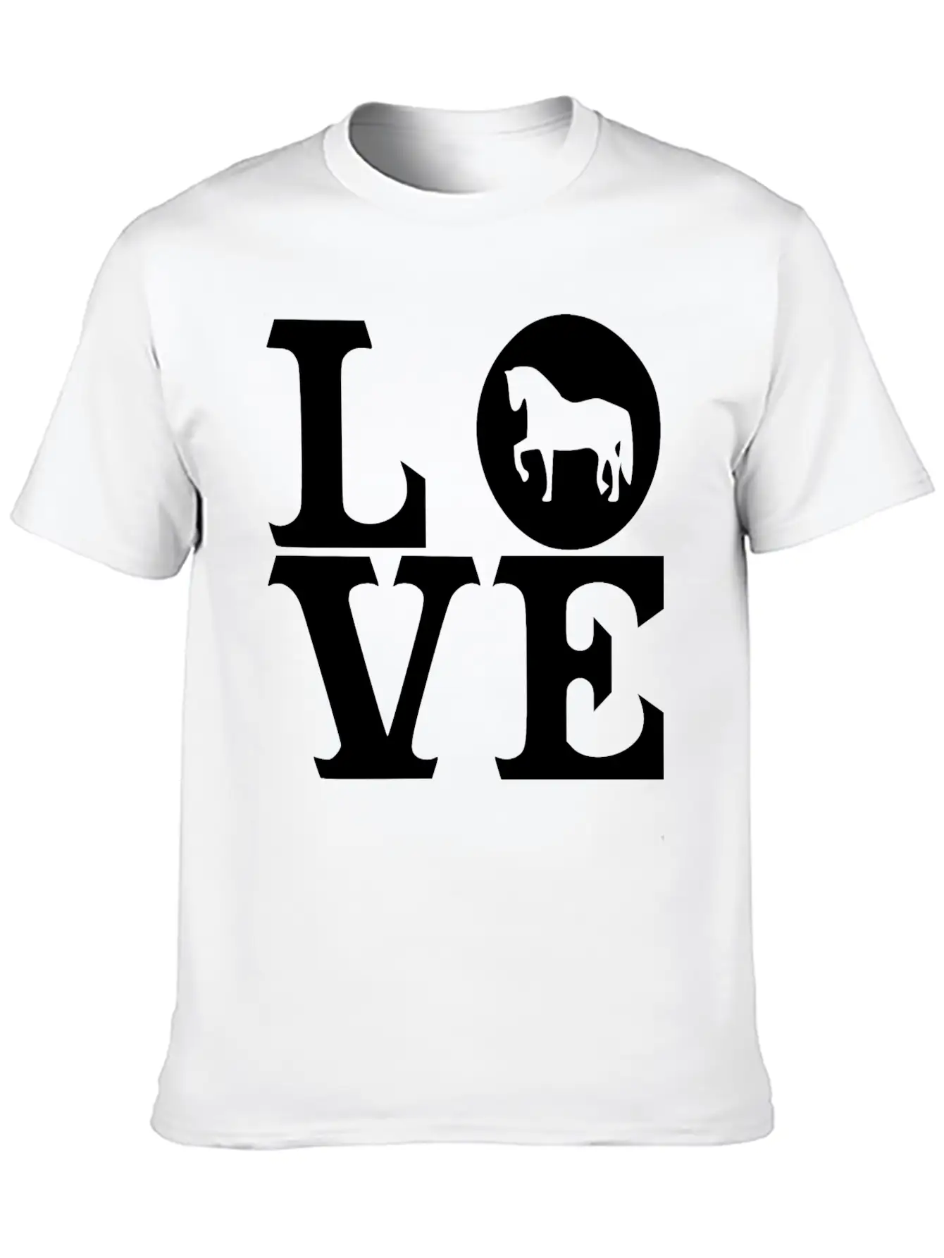 Horse Love 2 Timeless Short Sleeve Tee – Comfy And Minimalist Design