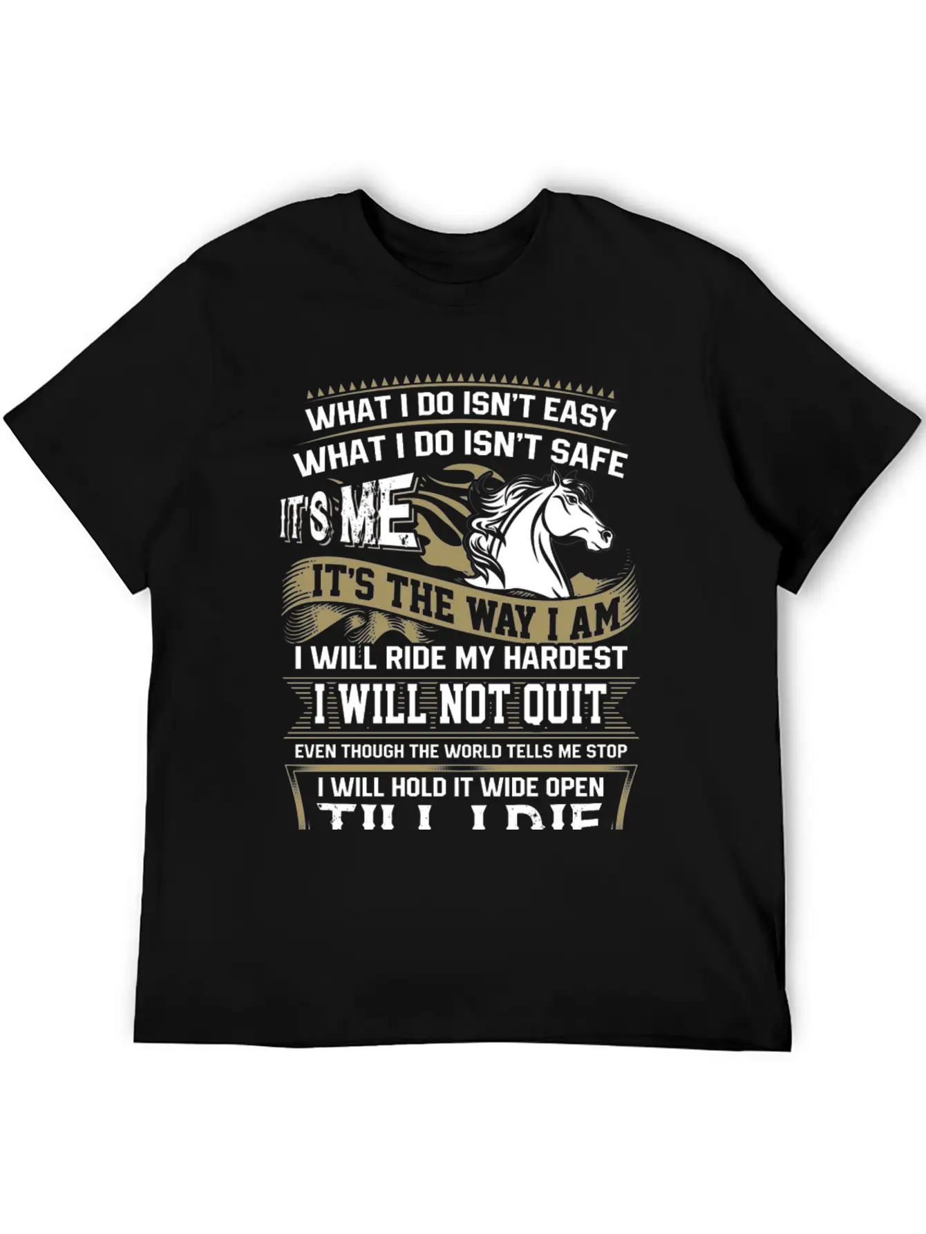 Horse Lover - It Is In My Heartbeat Comfortable Minimalist Graphic Tee – Summer Style Essential