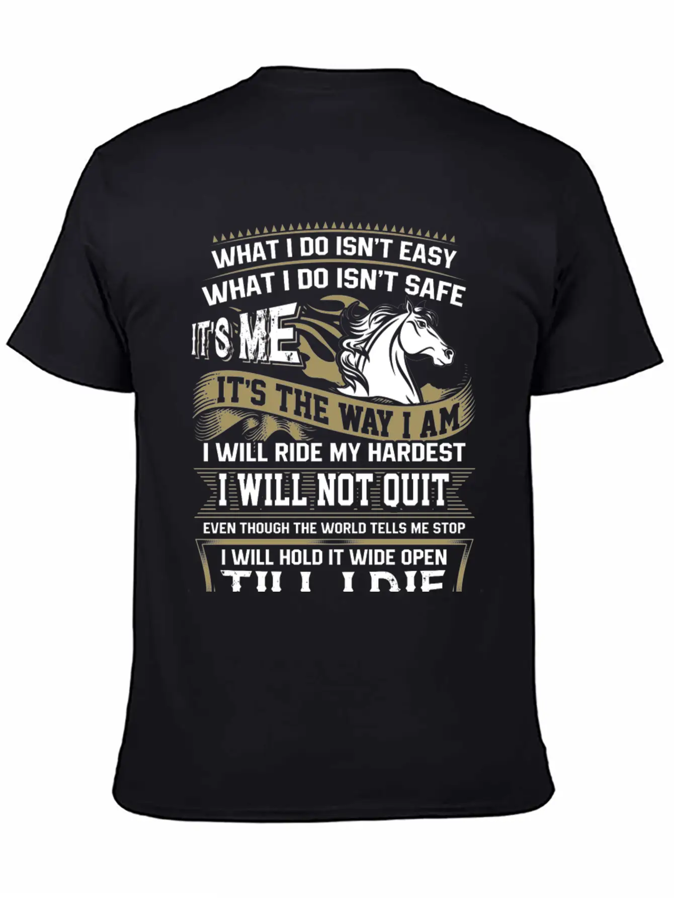 Horse Lover - It Is In My Heartbeat Comfortable Minimalist Graphic Tee – Summer Style Essential