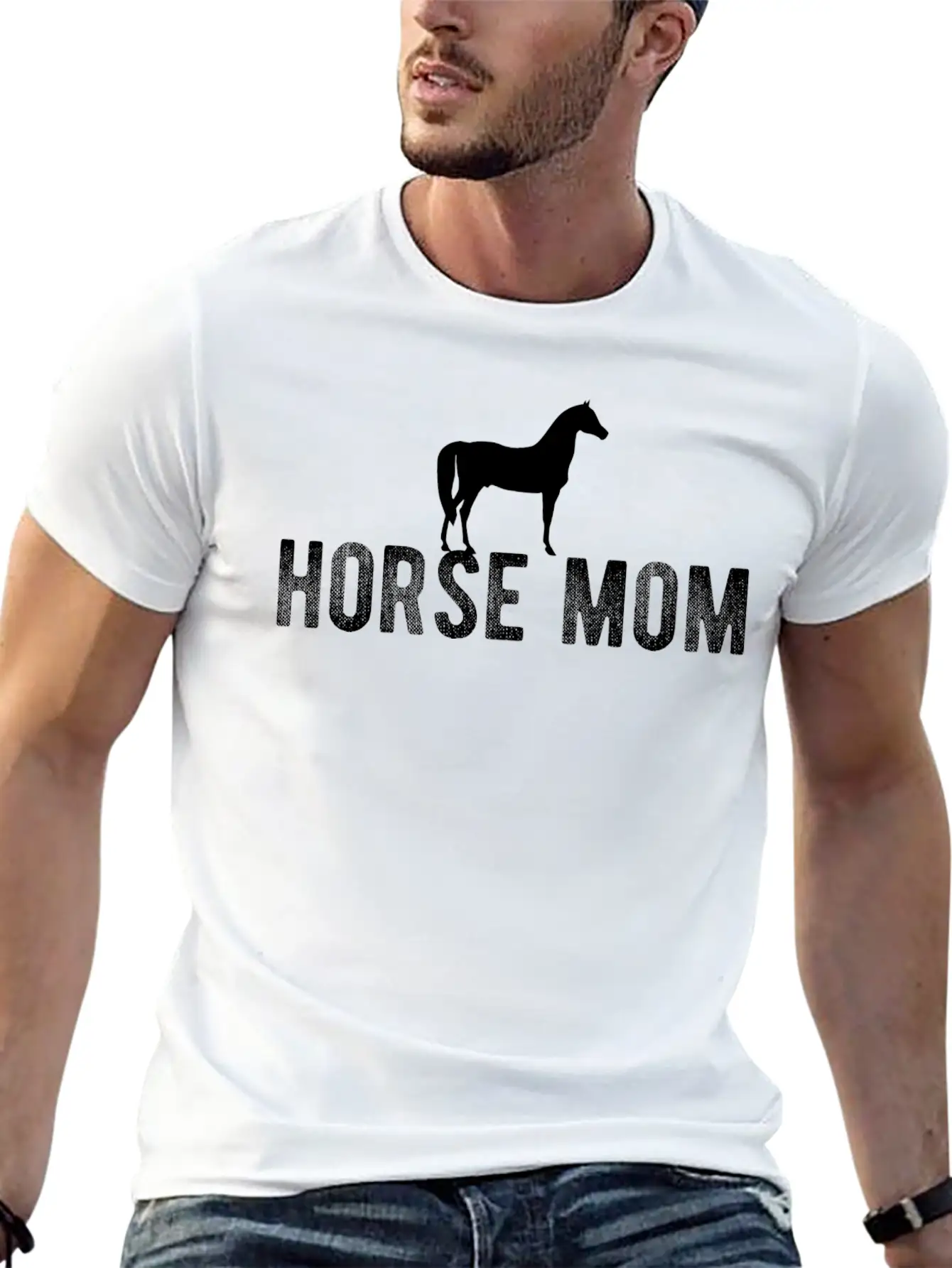 Horse Mom T-Shirt Essential Unisex Summer Tee – Soft Cotton Casual Fit