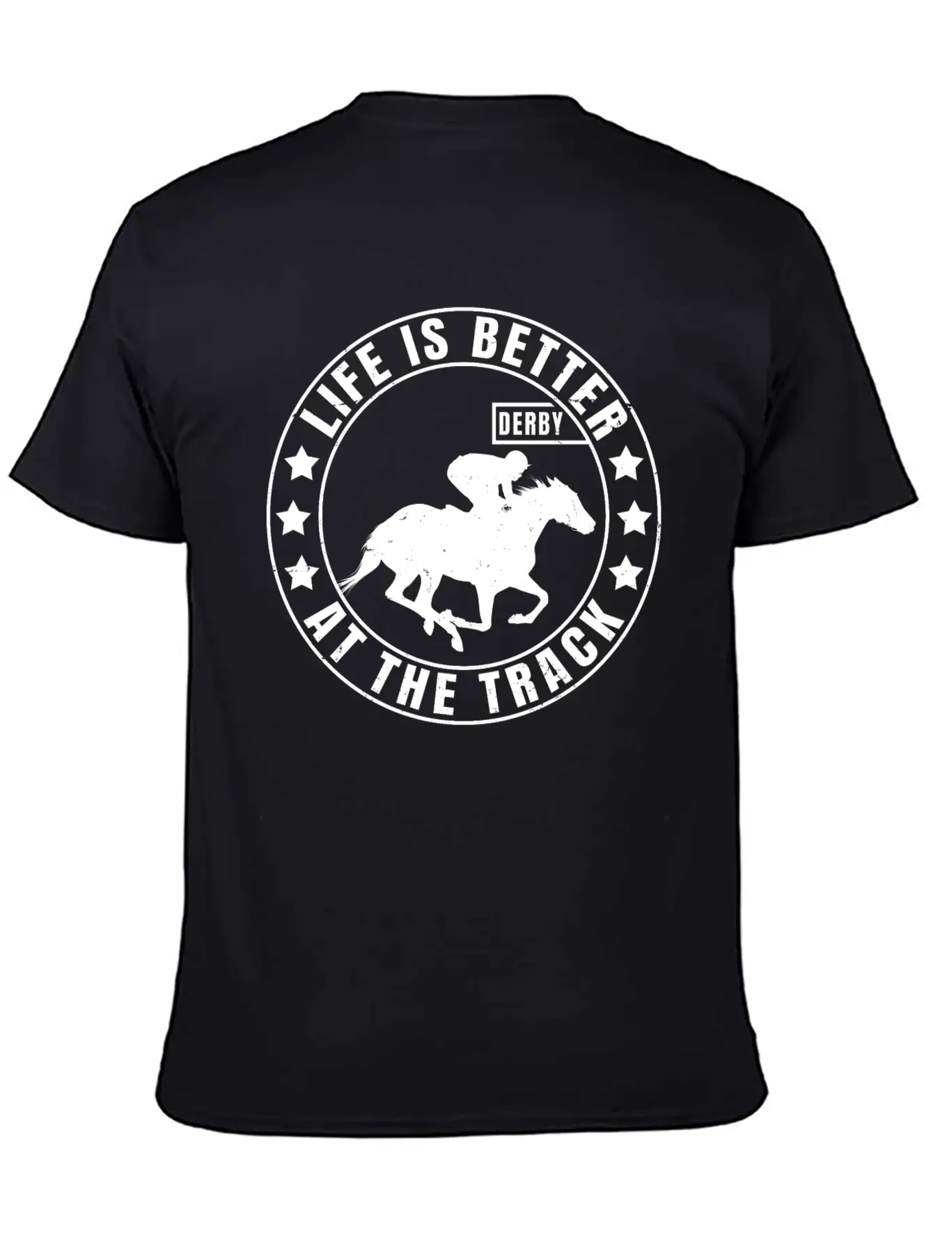 Horse Racing | Horse Race Derby Gift For Jockey Stylish Everyday T-Shirt – Unisex Basic Cotton Tee
